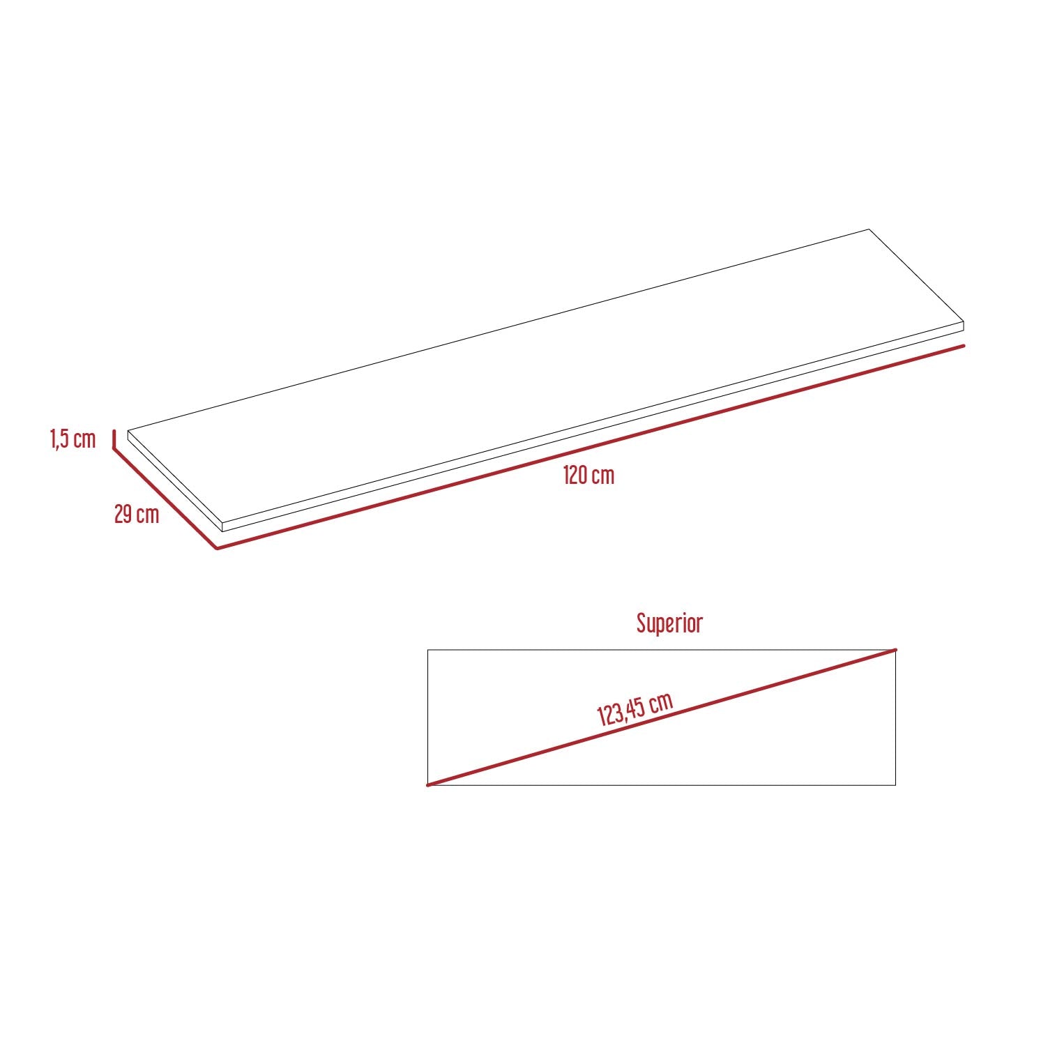Set X 6 Entrepaño Organizador 120 Rta Bkanco