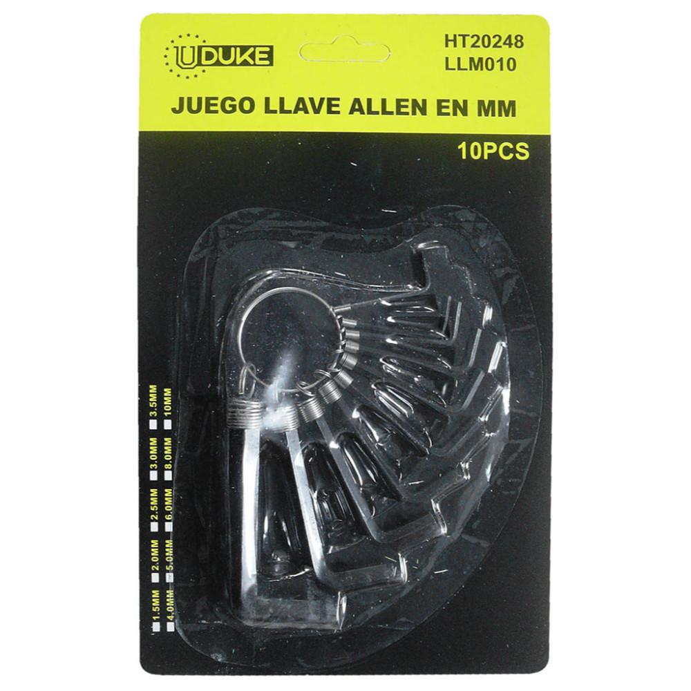 Alem Blister Uduke Juego X 10 Pcs Mm Llm010Ht20248