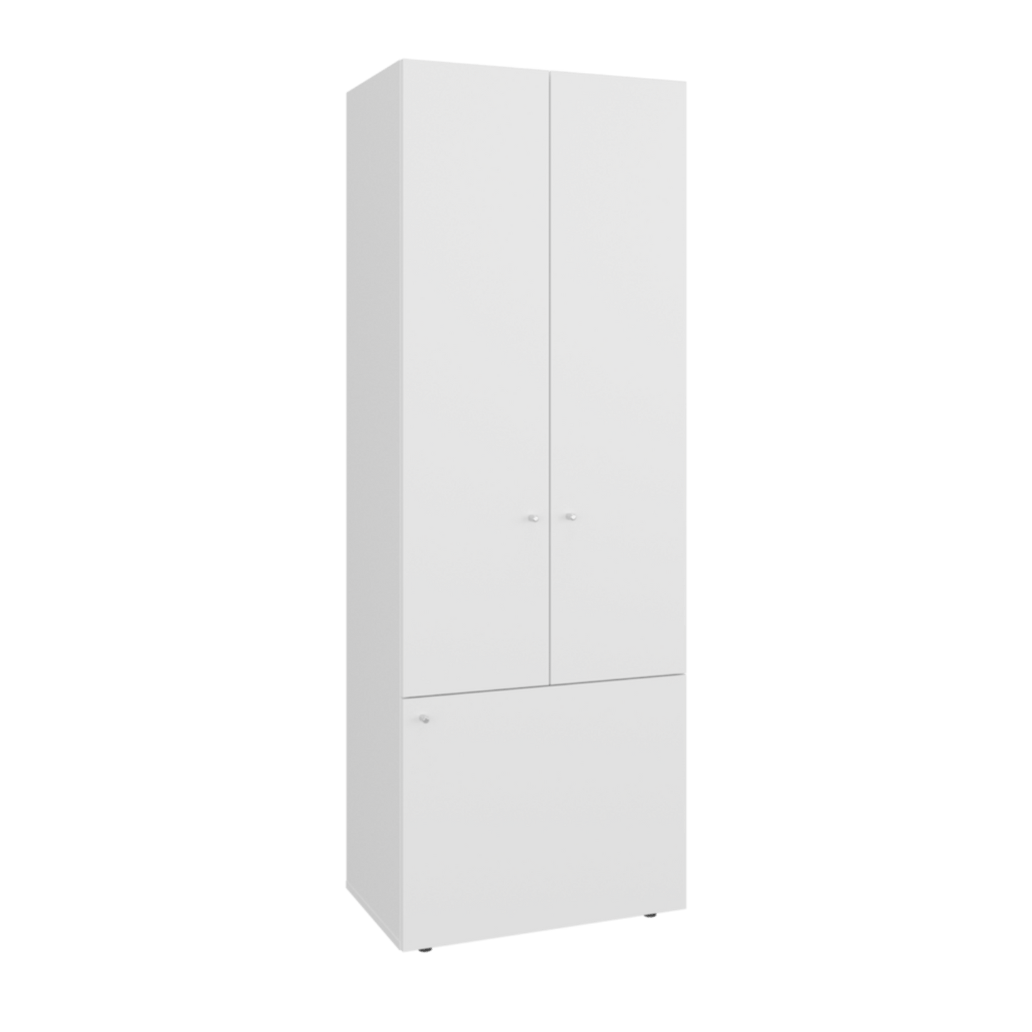 Closet 3 Puertas Tuhogar 170X60X40 Rta Blanco Zf