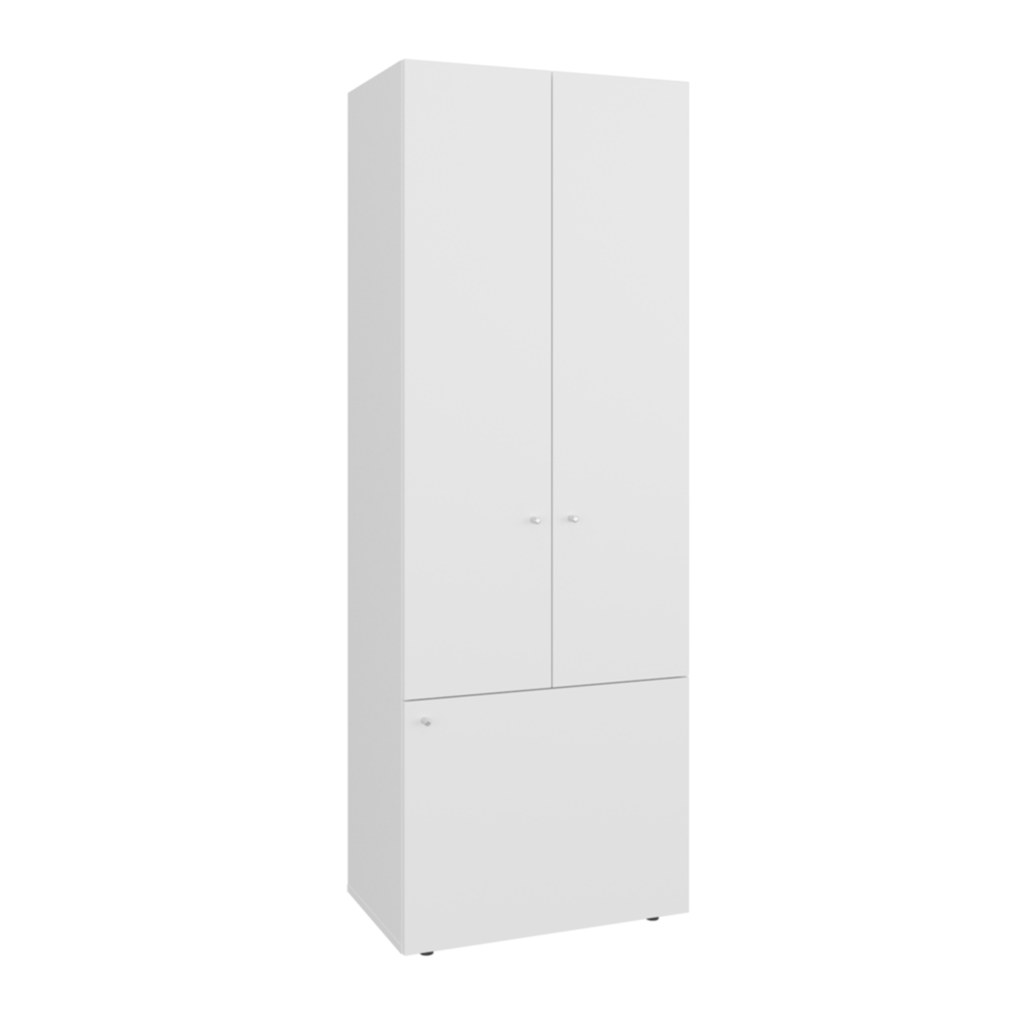 Closet 3 Puertas Tuhogar 170X60X40 Rta Blanco Zf