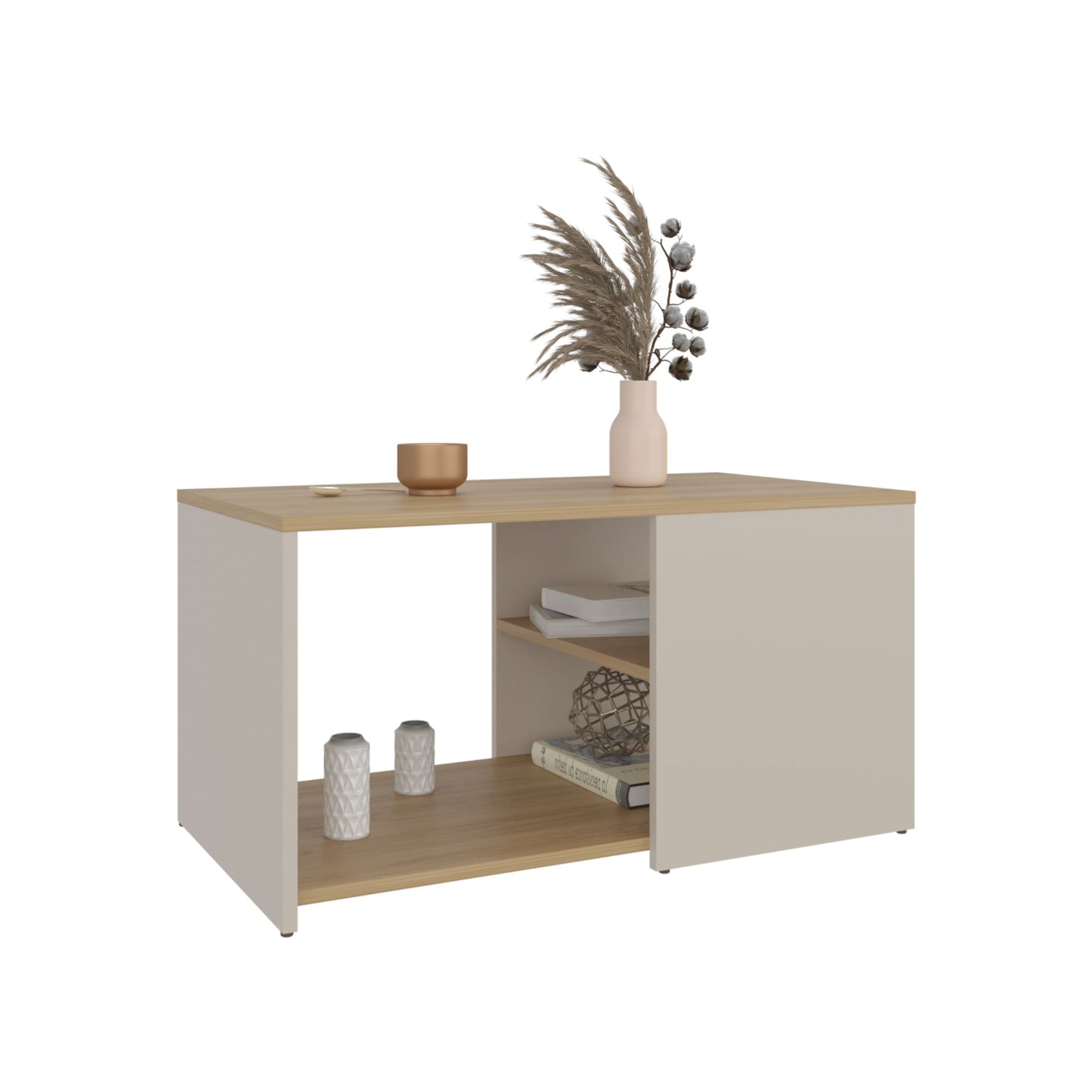 Mesa De Centro Adel 42X80X45 Rta Capri Fresno