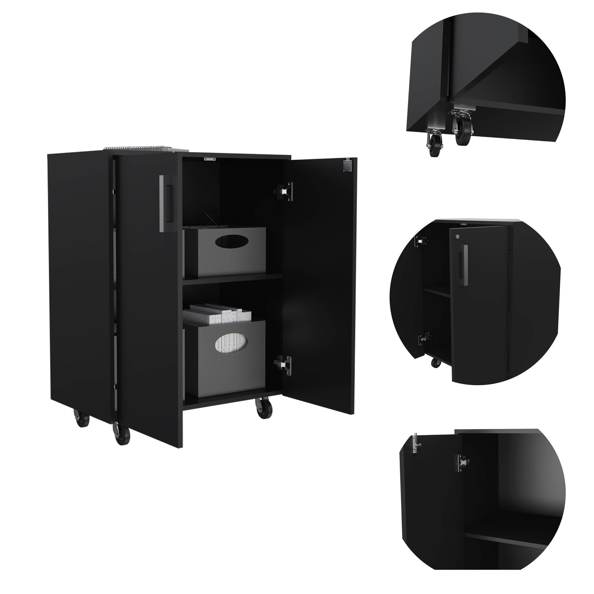 Mueble Auxiliar Bajo 90X70X46 Rta Wengue Zf
