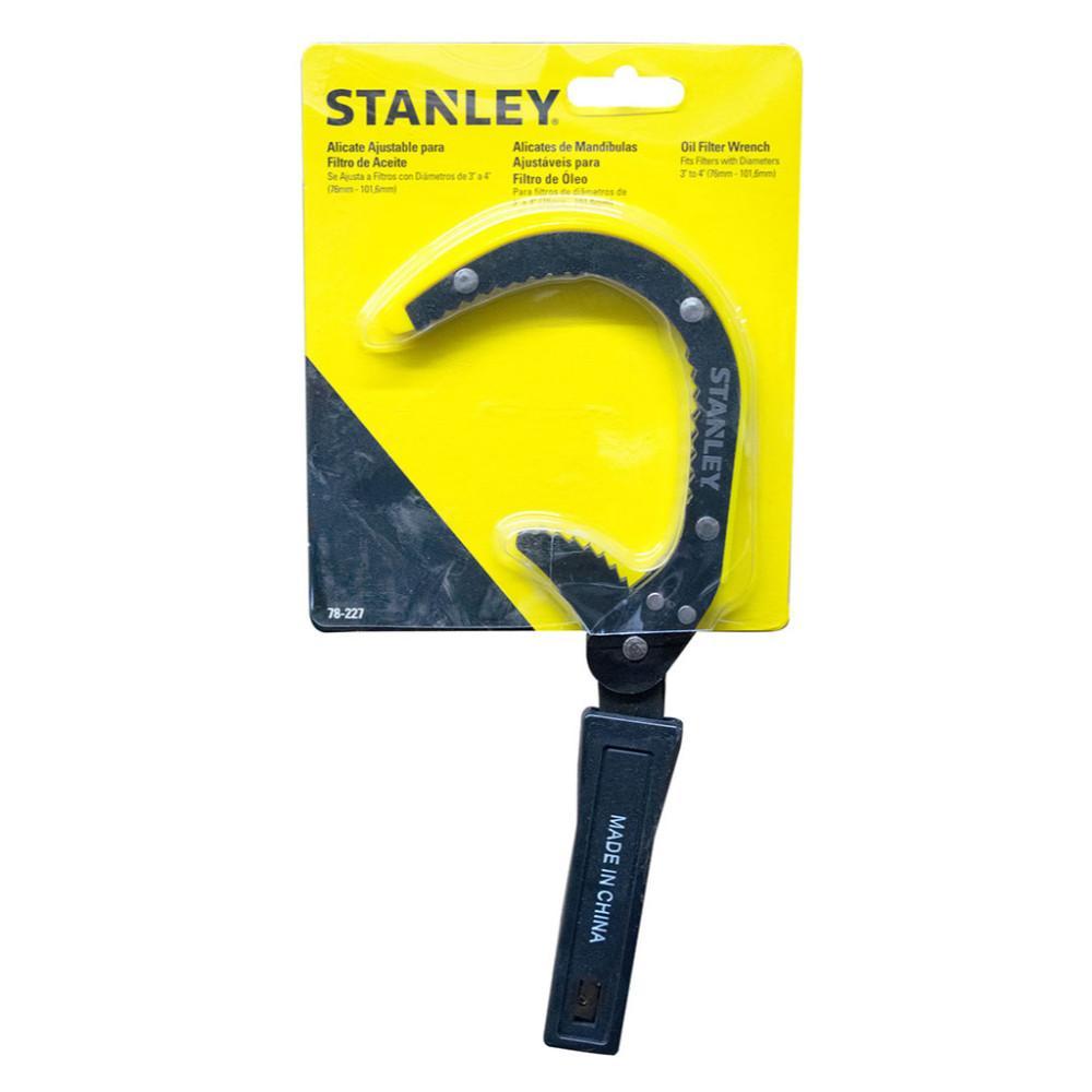 Llave Ajustable Stanley Para Filtro De Aceite 78227