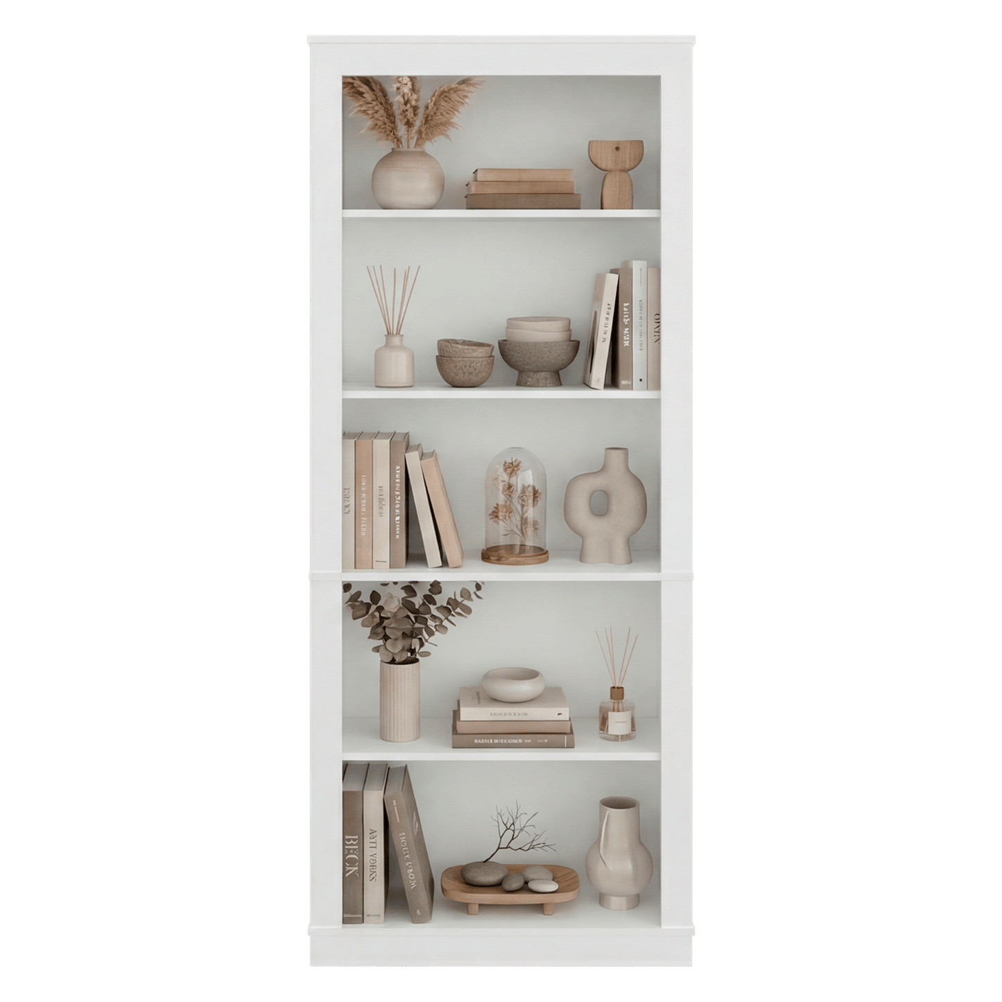 Biblioteca Classic 180X74X29 Rta Blanco Zf