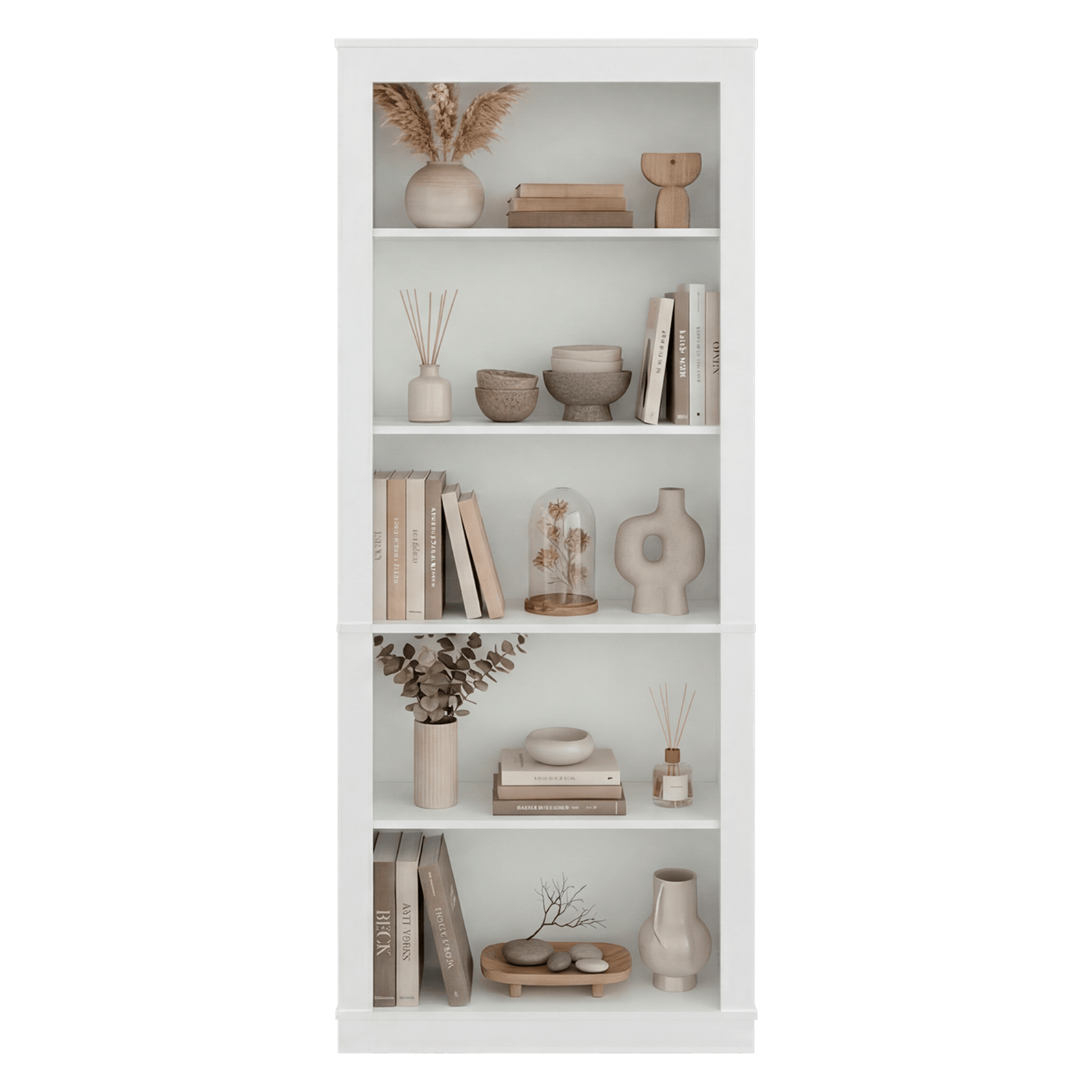 Biblioteca Classic 180X74X29 Rta Blanco Zf
