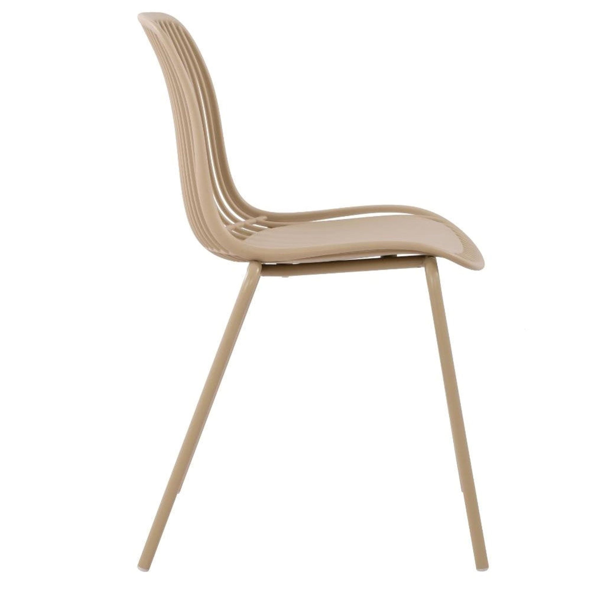 Silla Barcelona 82X50X53 Rta Beige