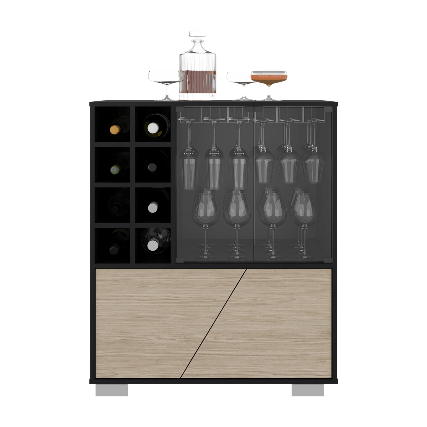 Bar Fraktal 94X78X40 Rta Wengue Cartagena Zf