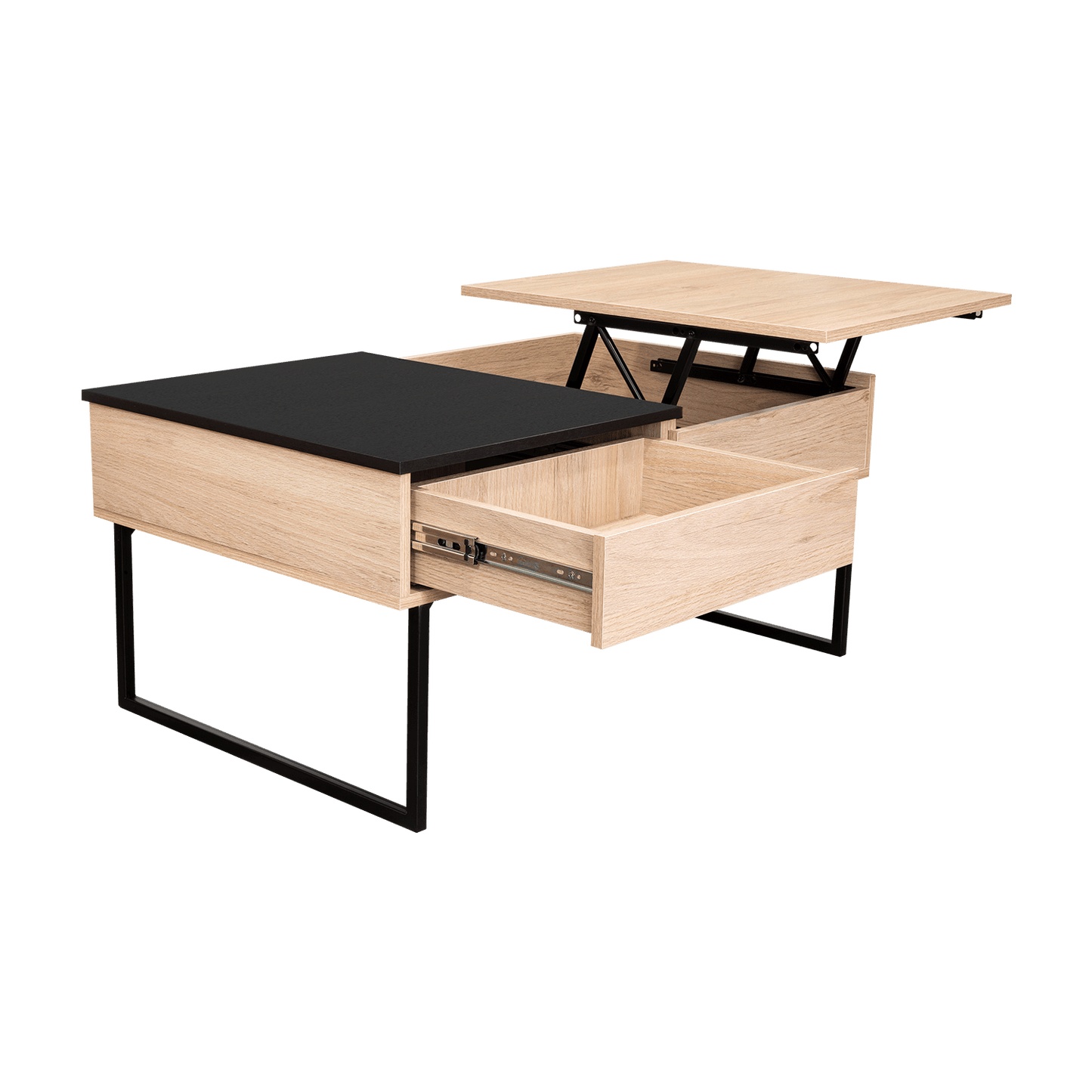Mesa De Centro Funcional 5G-4 Rta Rovere Wengue