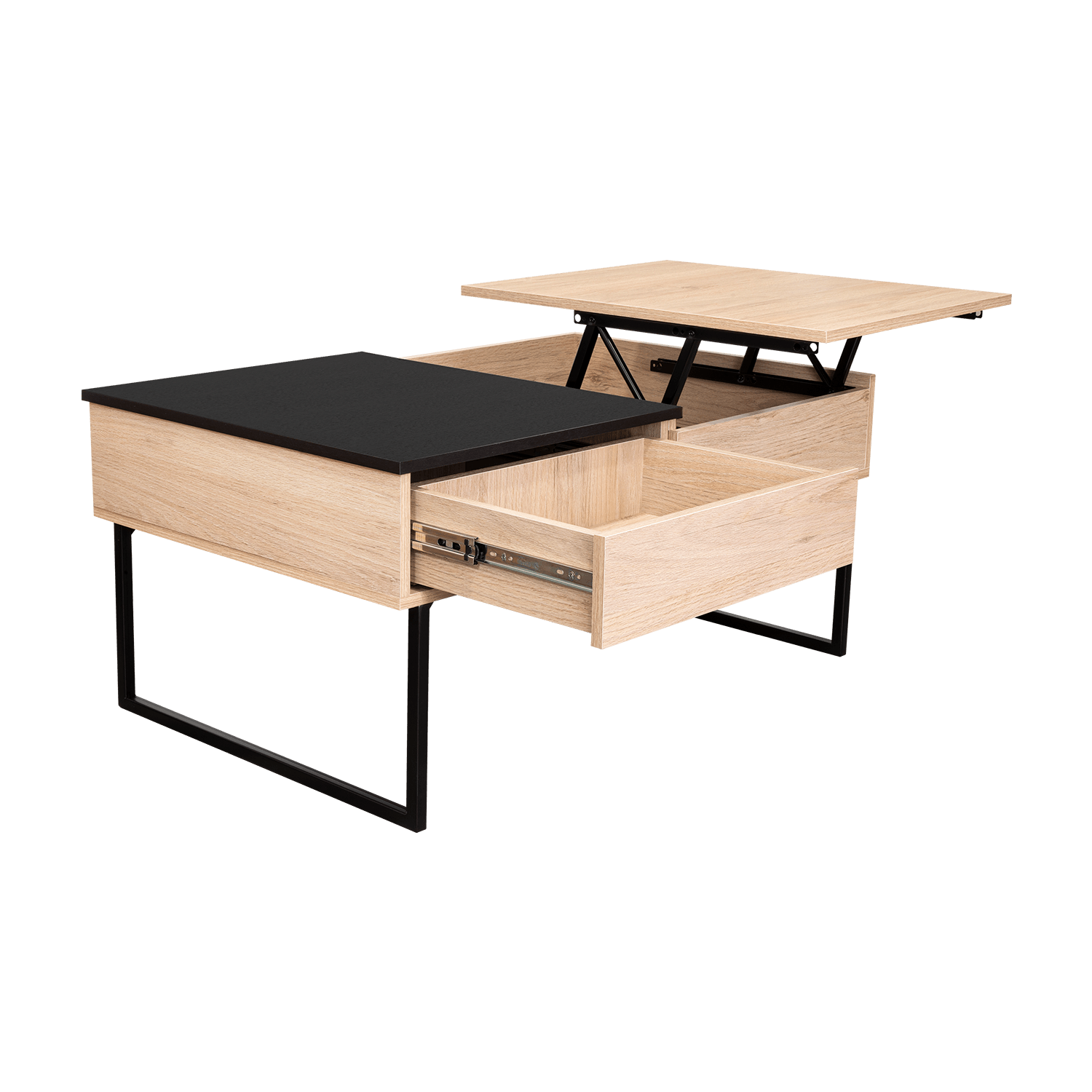 Mesa De Centro Funcional 5G-4 Rta Rovere Wengue