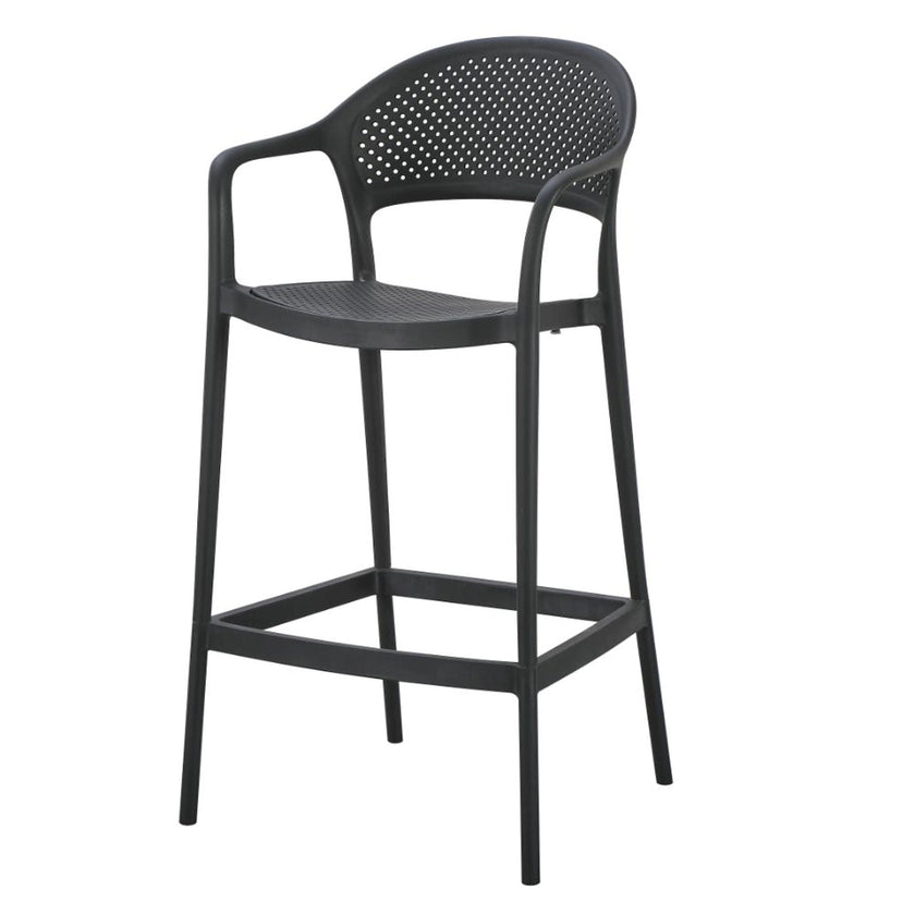 Silla Bar Curitiva 109X56X56 Rta Negro