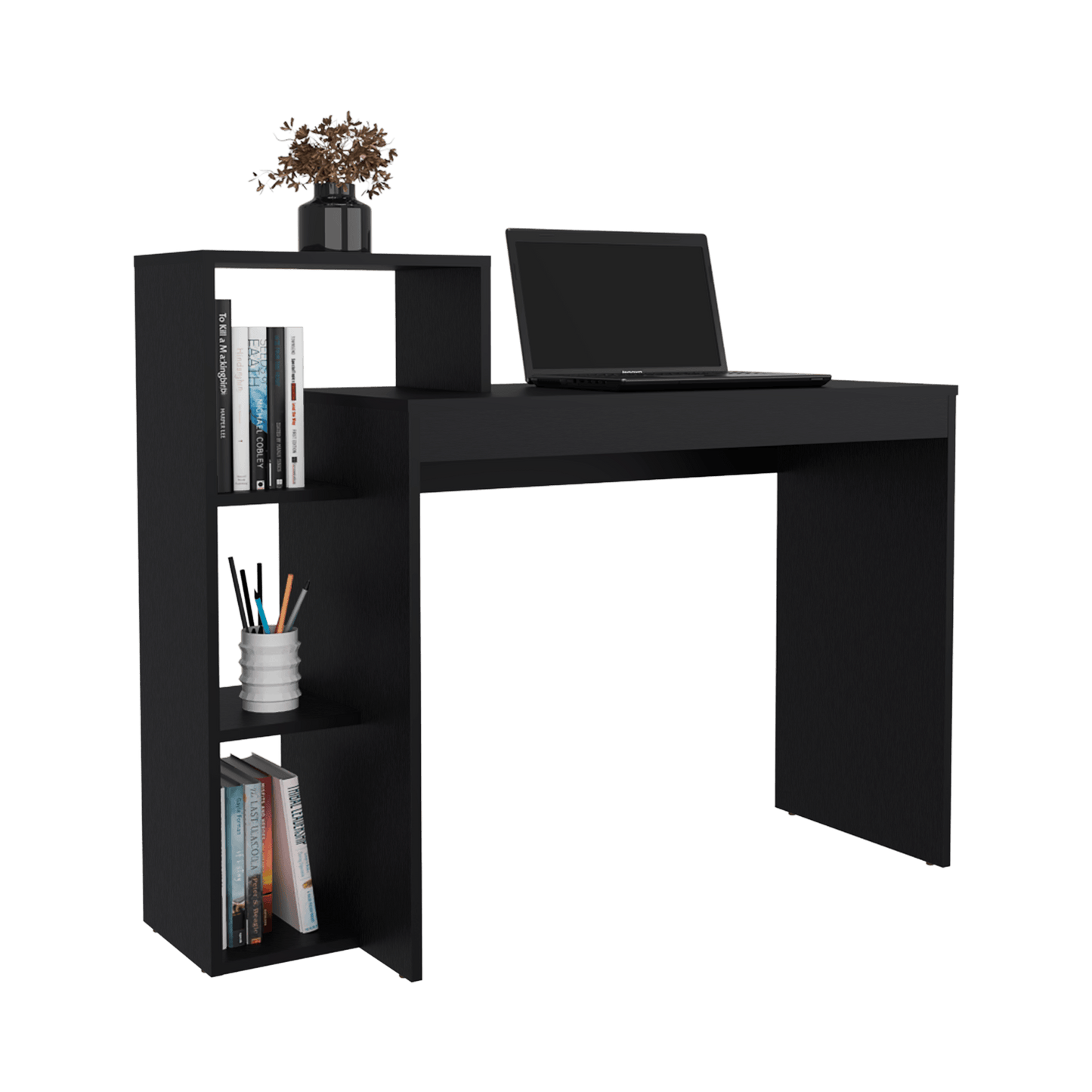 Escritorio Britt 90X110X40 Rta Wengue