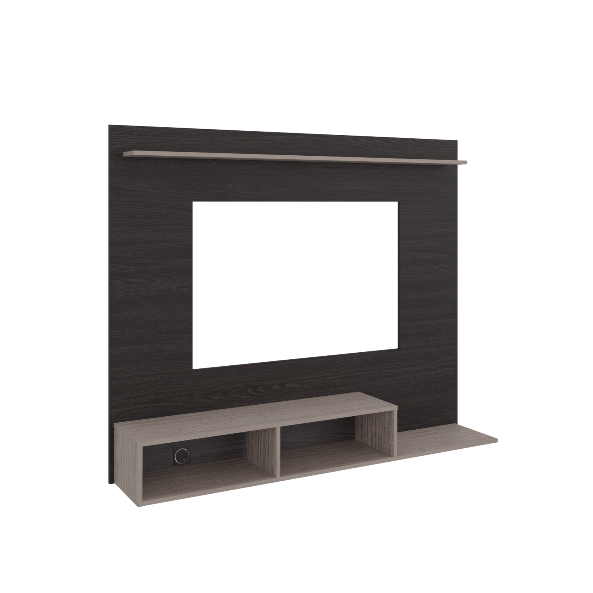Panel Tv Munt 130X160X31 Rta Positano Wengue Zf