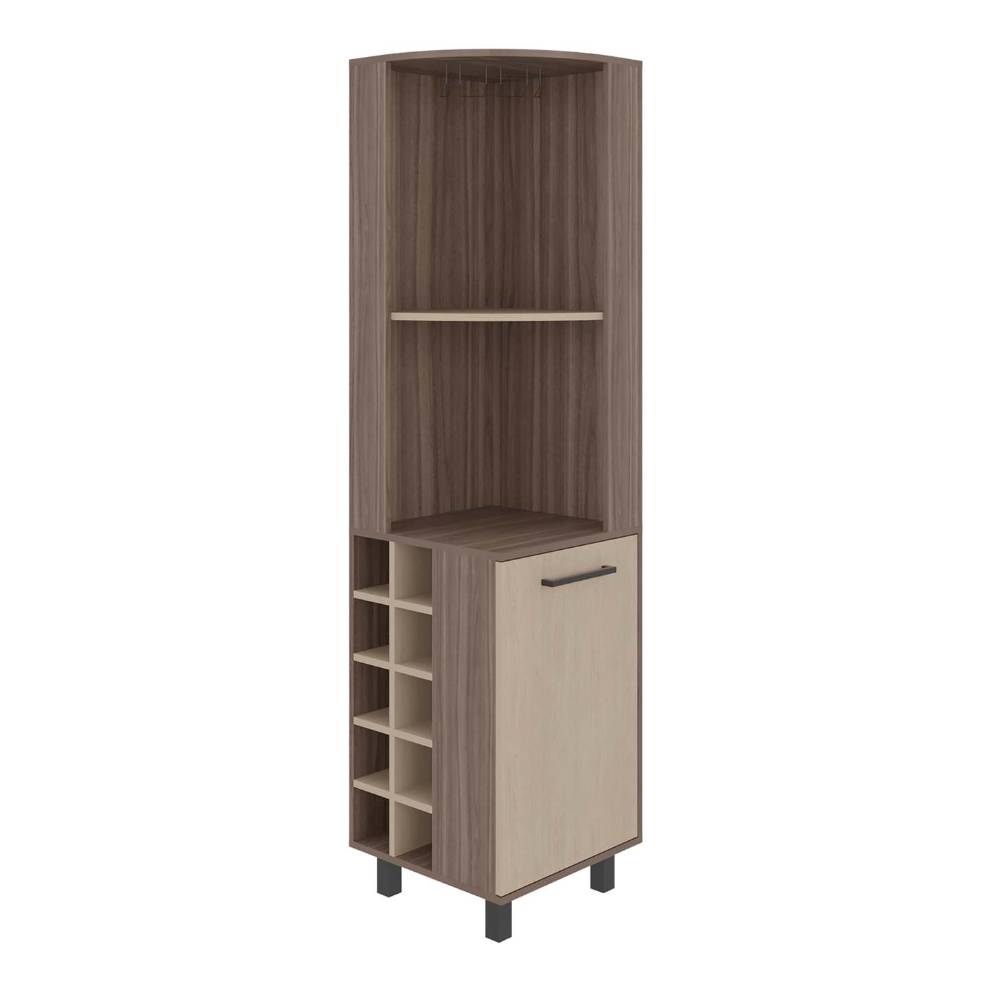Bar Esquinero Kaia 180X45X45 Rta Avellana Cartagena Zf