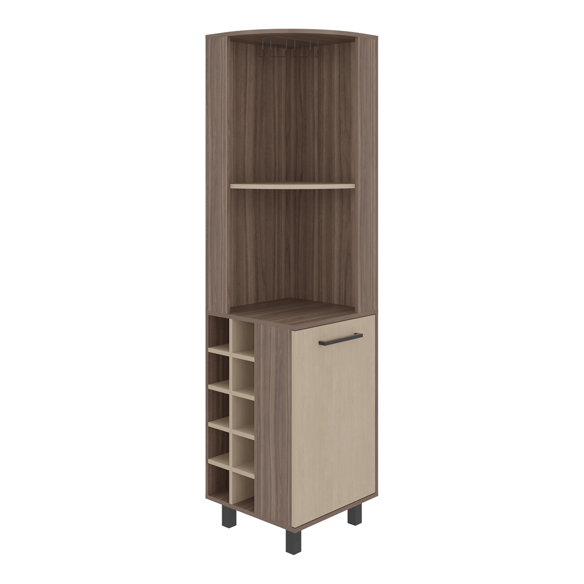 Bar Esquinero Kaia 180X45X45 Rta Avellana Cartagena Zf
