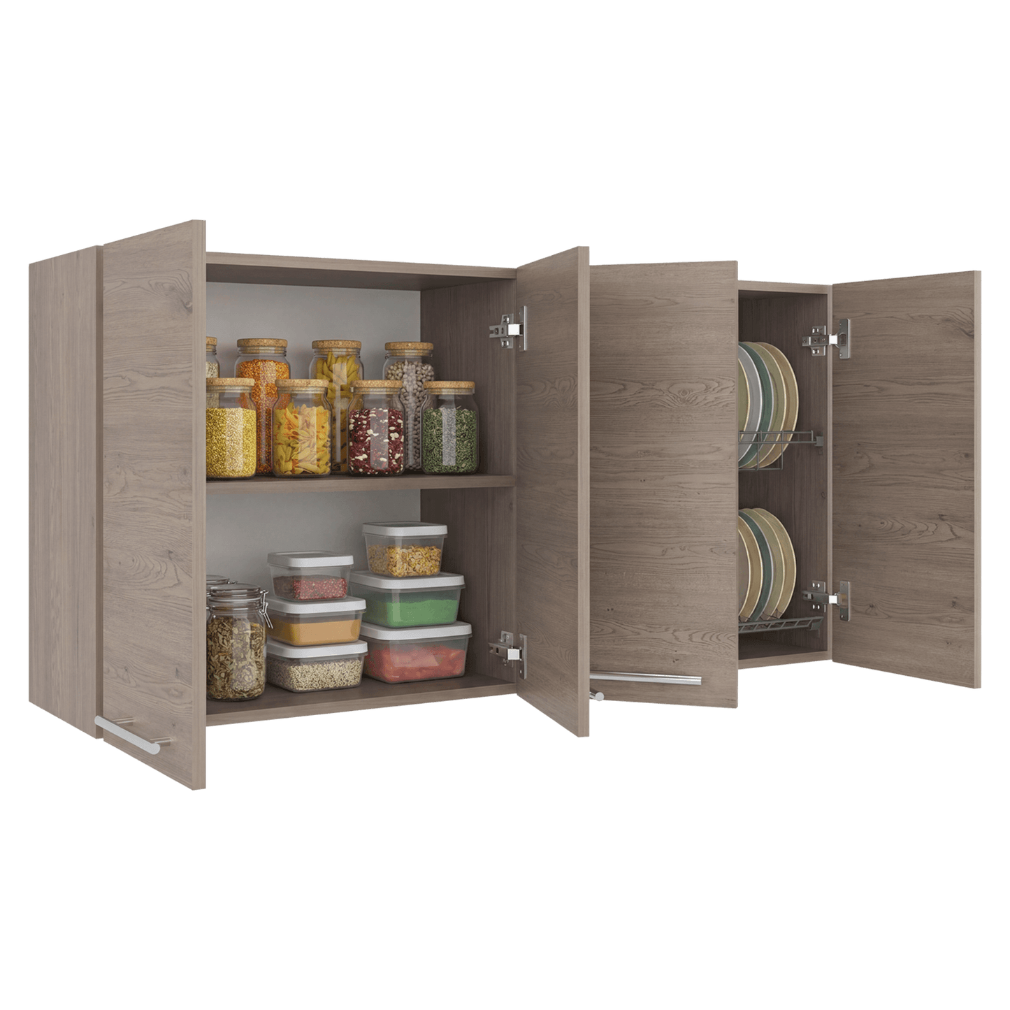 Gabinete Superior Cocina 60X120X33 Rta Cannolo Zf