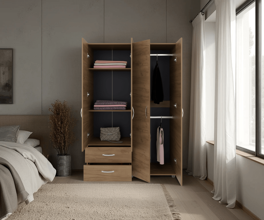 Closet Ankora Basic 180X120X47 Rta Fresno Zf