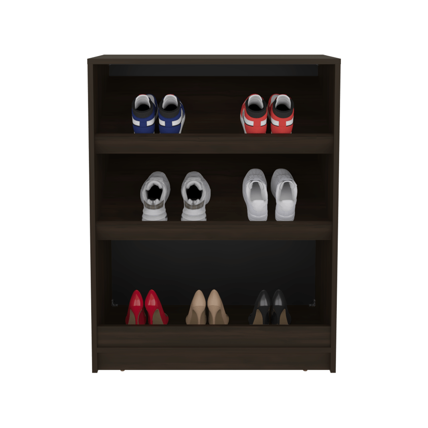 Zapatero Toby 90X70X36 Rta Nogal Europeo Zf