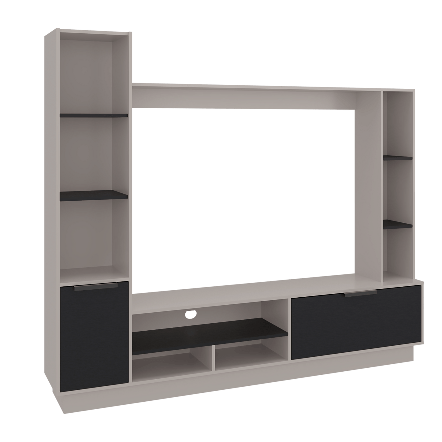 Centro Entretenimiento Marsella 176X202X35 Rta Capri Wengue