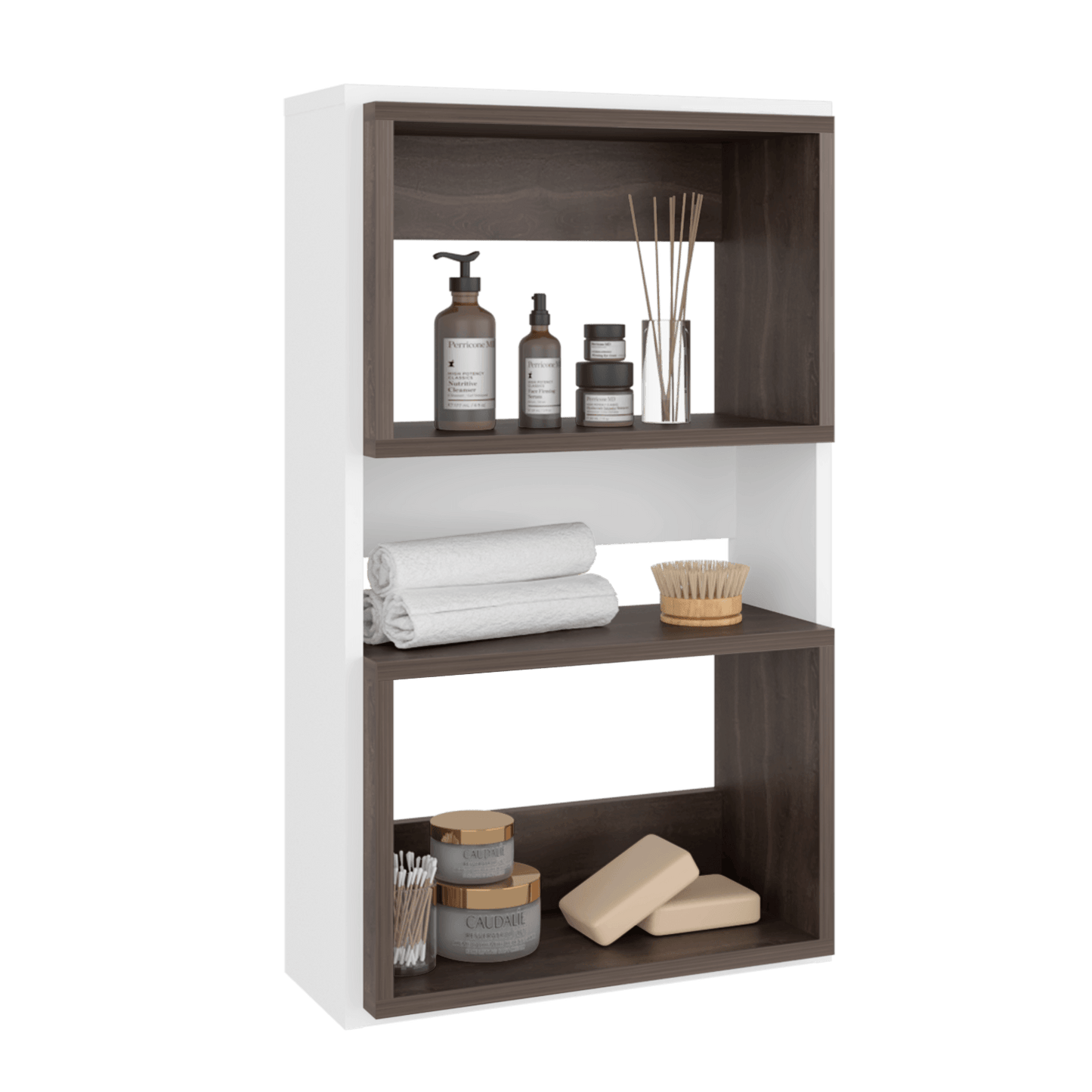 Ahorrador De Espacio Flotante Eco 75X45X18 Rta Blanco Milan