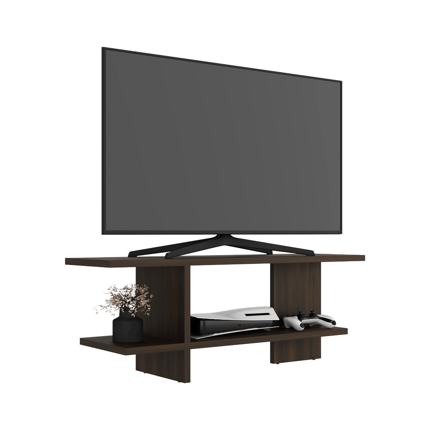 Mesa Para Tv Leeds 45X120X34 Rta Nogal Europeo