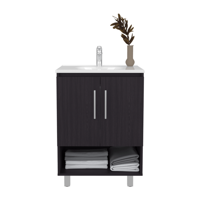 Mueble De Baño Conrad 60 84X60X45 Rta Wengue Zf