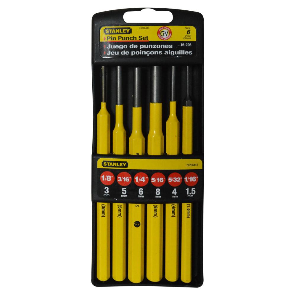 Cincel Punzon Stanley Juego X6 183161451653211616226