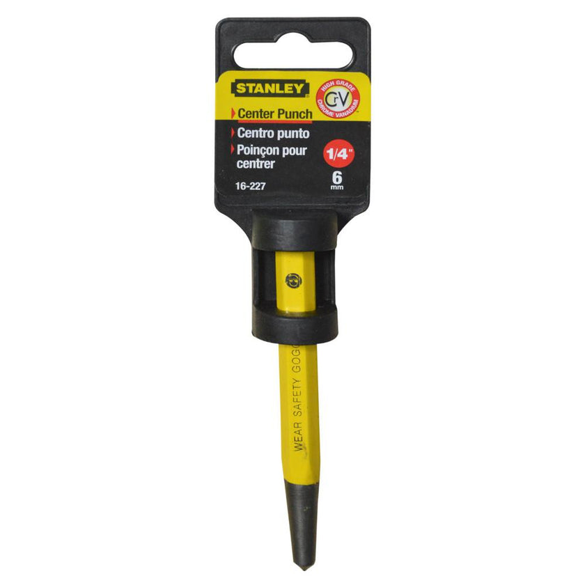Cincel Centro Punto Stanley 14X10Cm6Mm16227