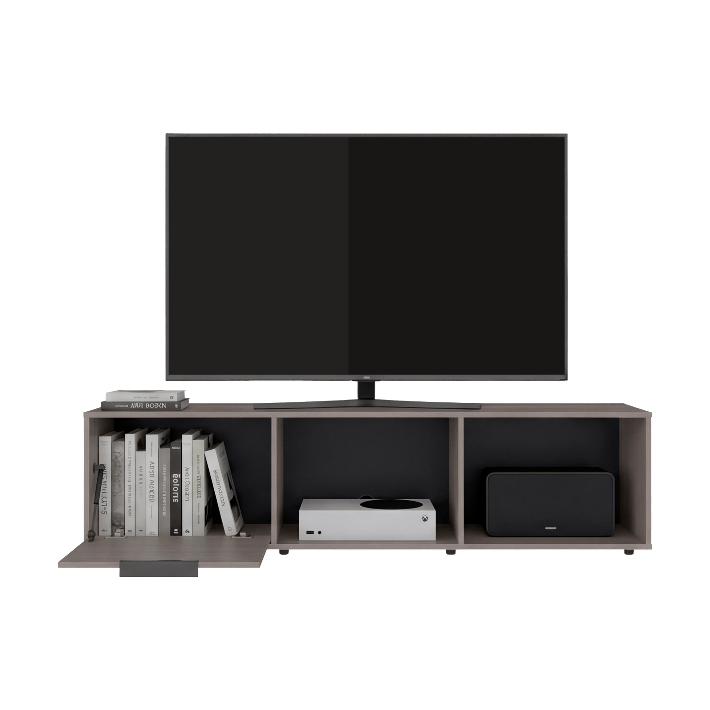 Rack De Tv 65" Dorne 41X162X35 Rta Positano Zf