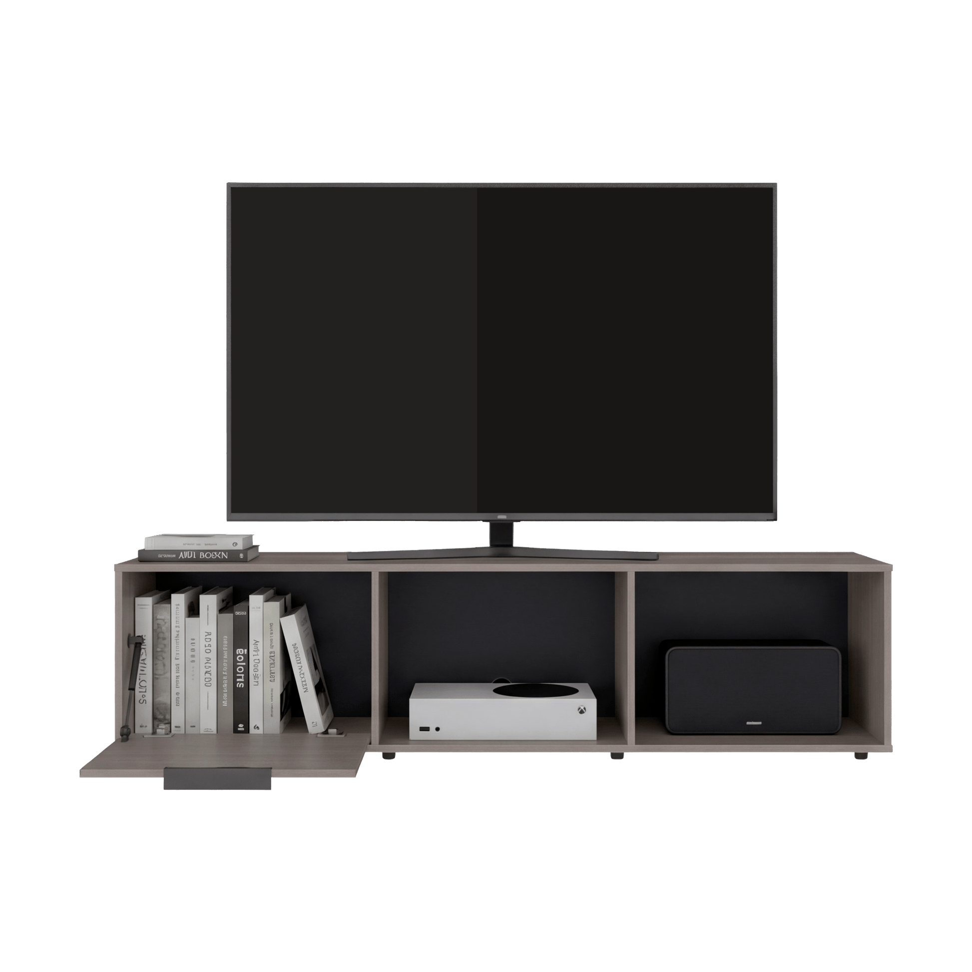 Rack De Tv 65" Dorne 41X162X35 Rta Positano Zf