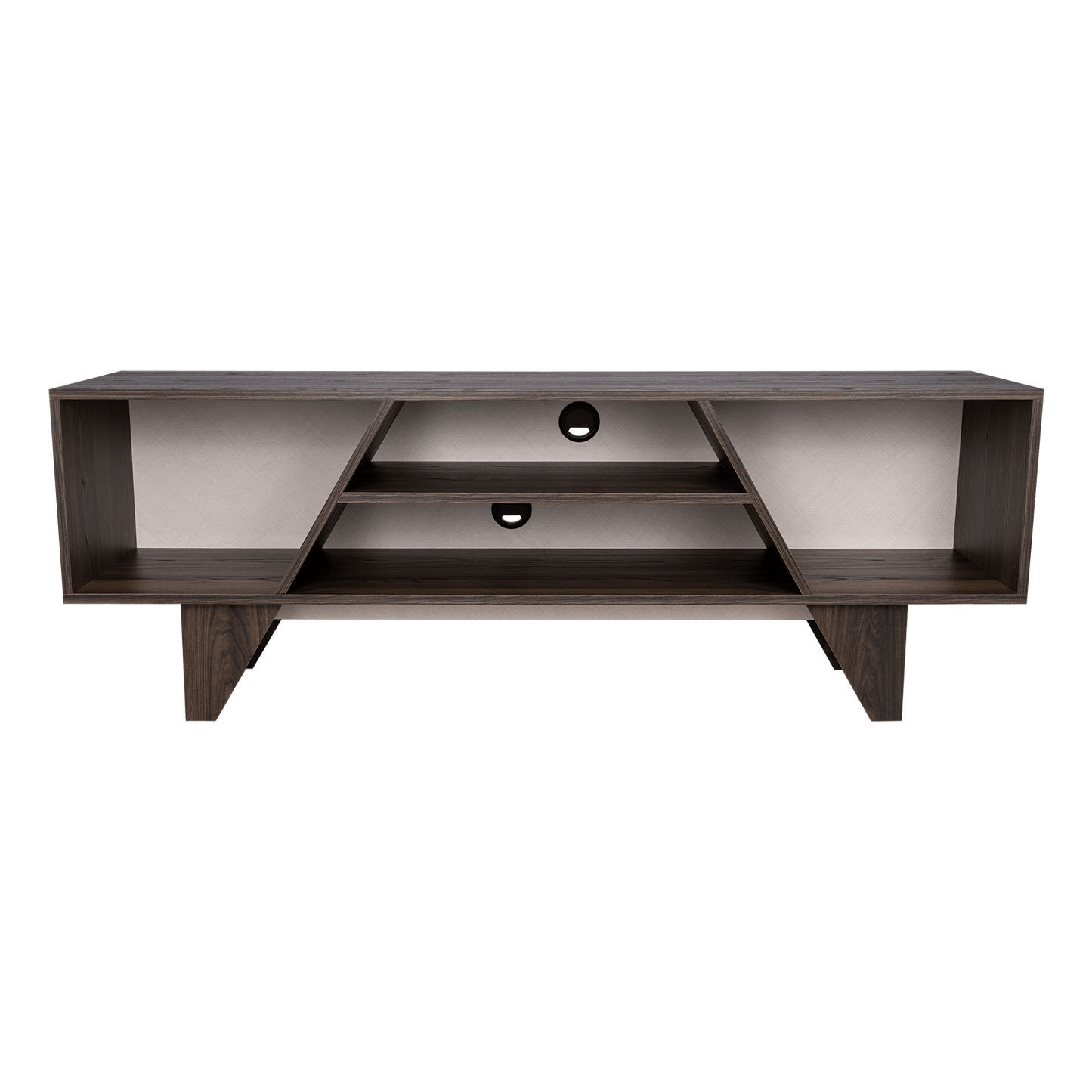 Rack Para Tv Pisa 65" 53X150X40 Rta Nogal Toquilla