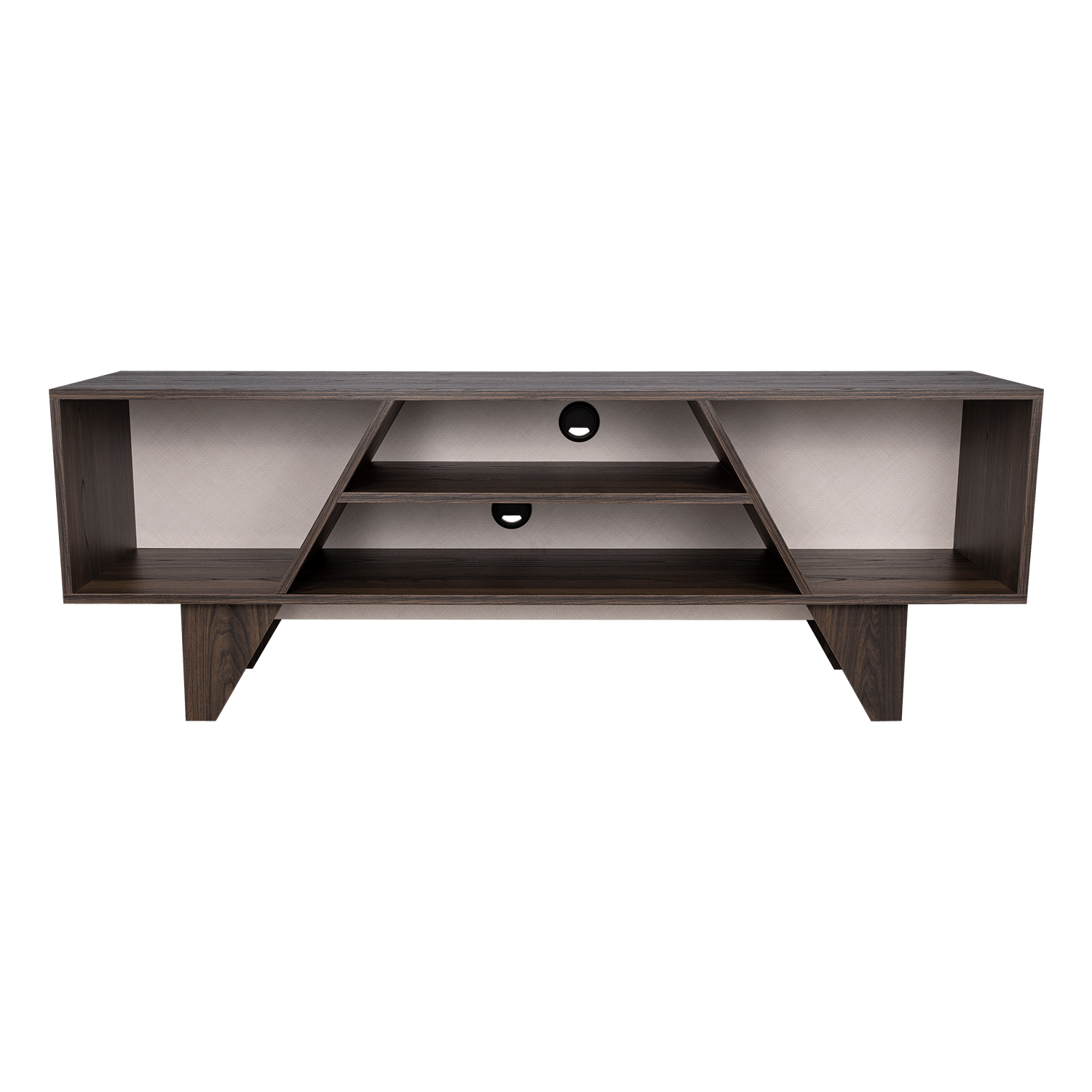Rack Para Tv Pisa 65" 53X150X40 Rta Nogal Toquilla