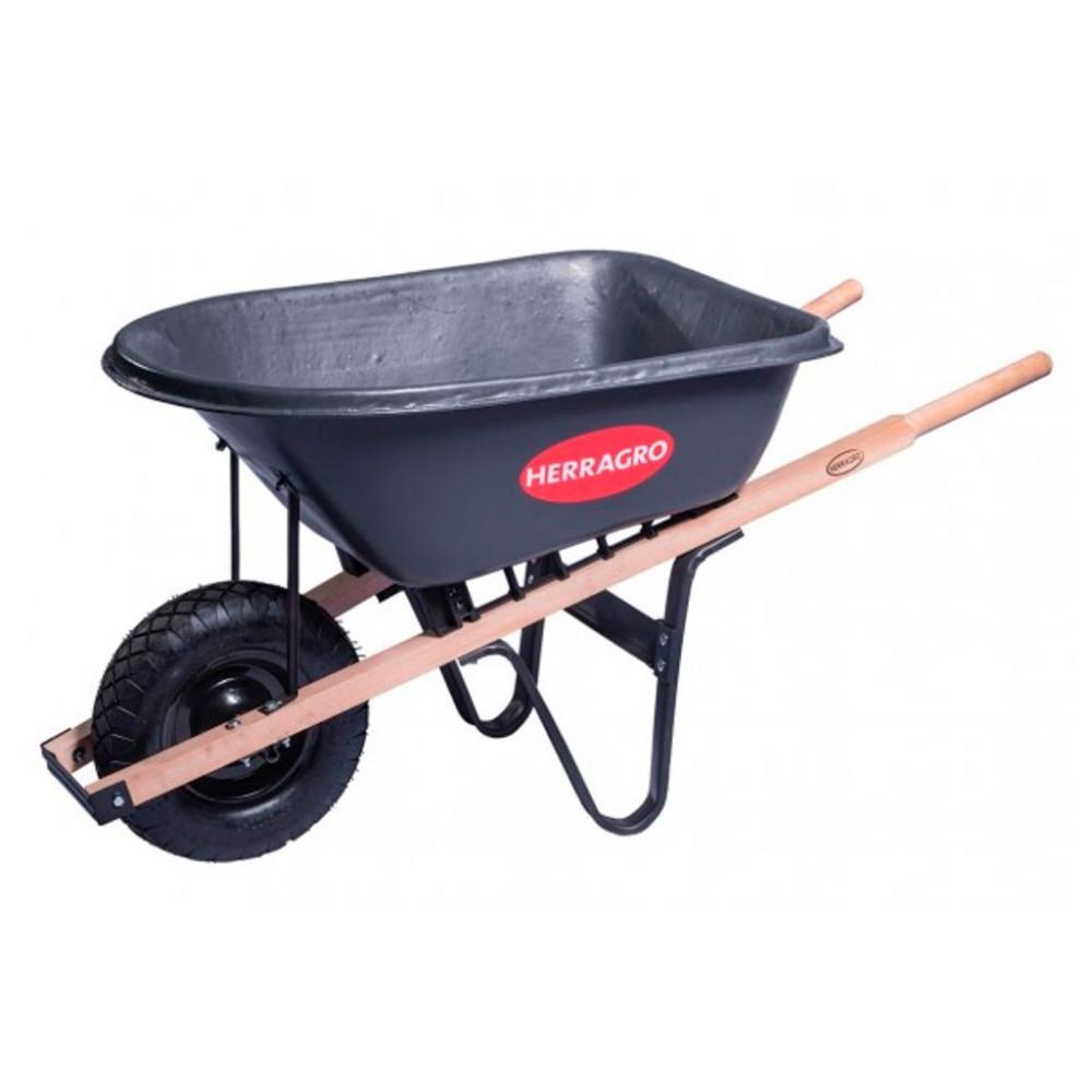 Bugui Herragro Platon Gris Plastico 5000 100 Litros Llanta Anti Pinchazo 35 17500007