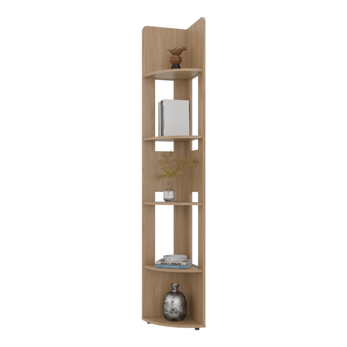 Estante Esquinero Home E-M7 180X30X30 Rta Fresno Eu Zf