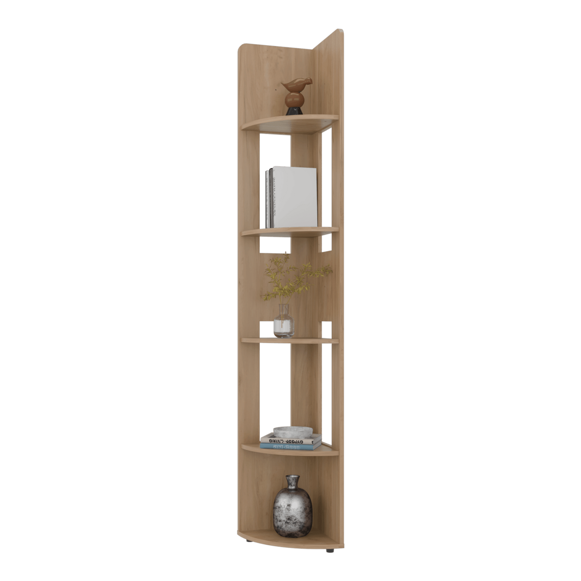Estante Esquinero Home E-M7 180X30X30 Rta Fresno Eu Zf