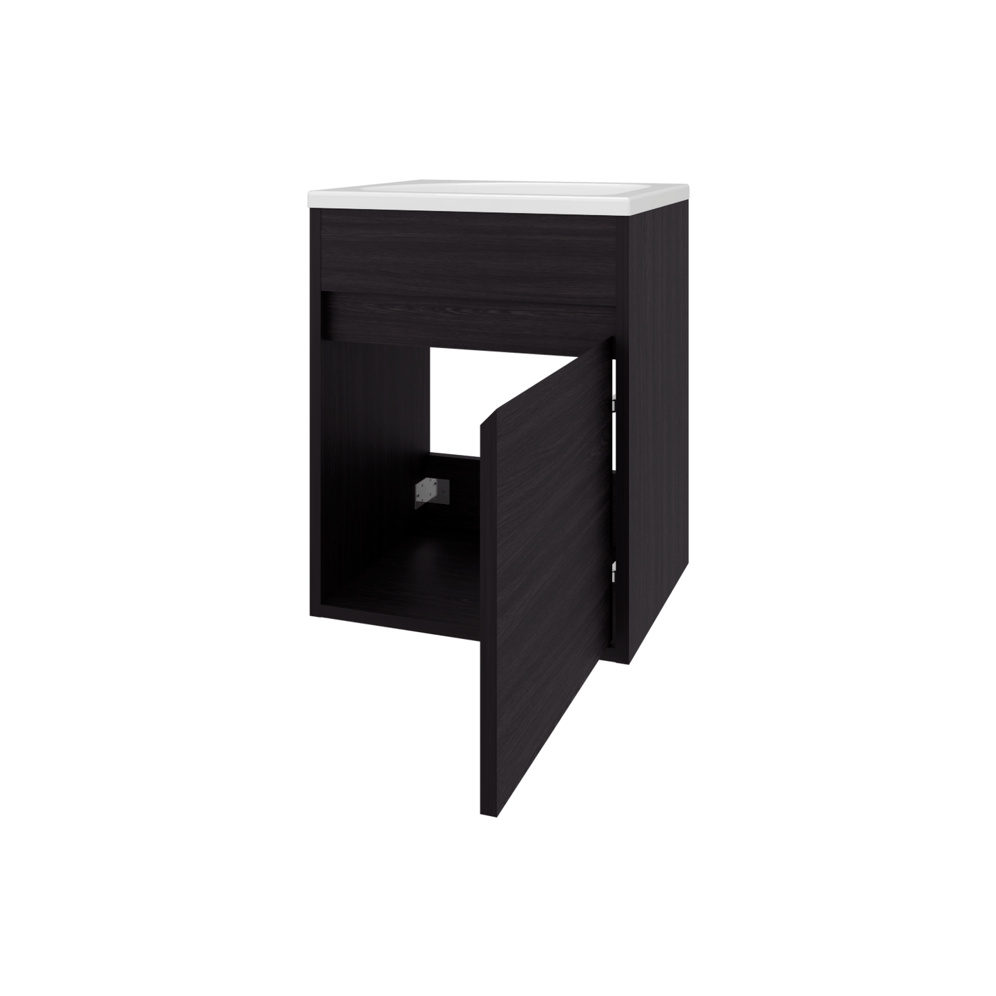 Mueble De Baño Furman 49X39X32 Rta Wengue Zf