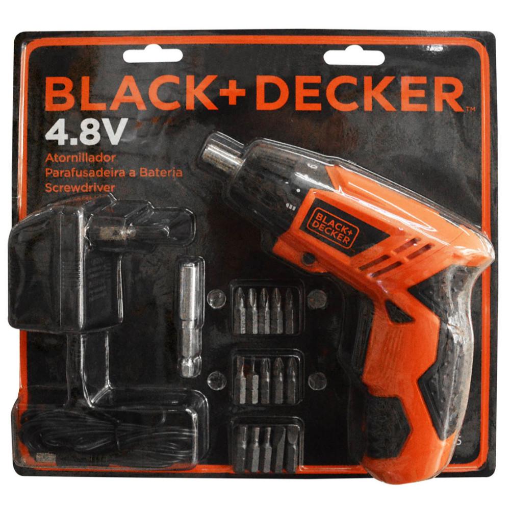 Destornillador Recargable Black  Decker 14  48V15 Accesorios Kc4815B3