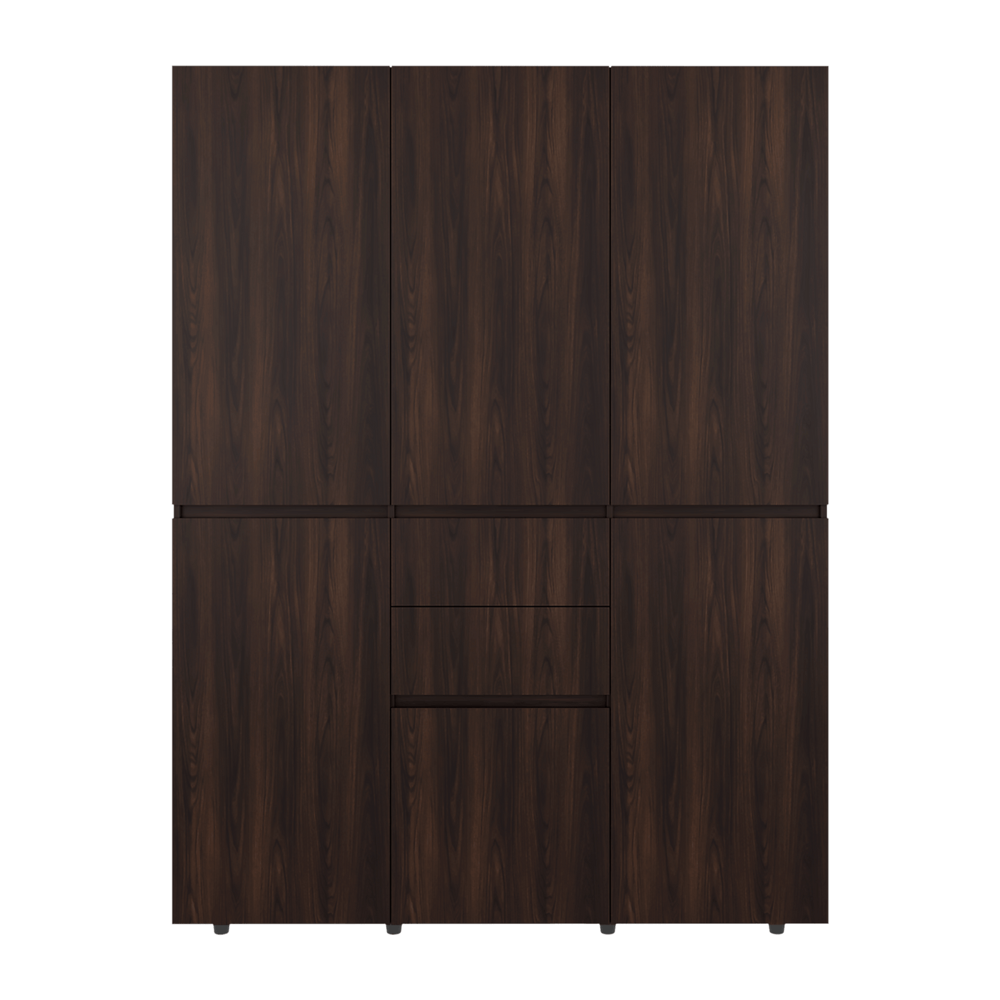 Closet Bea 200X150X48 Rta Nogal Wengue