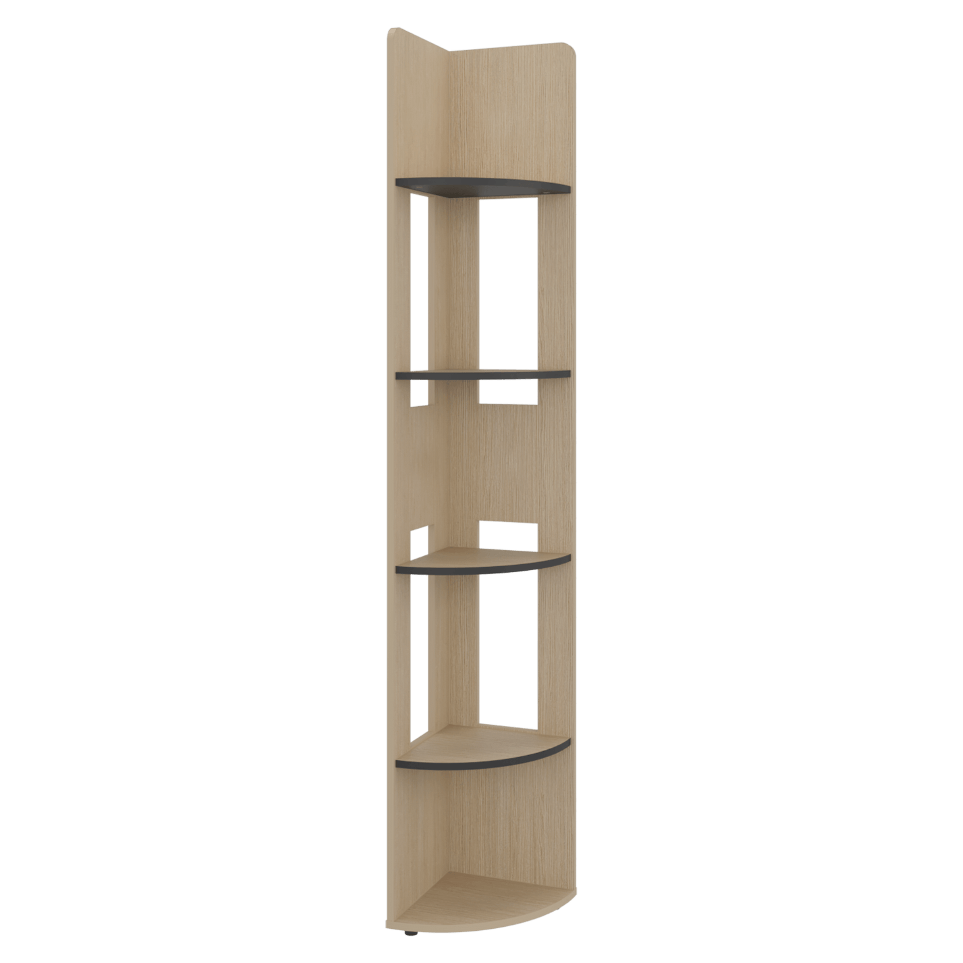 Estante Esquinero Home E-M7 180X30X30 Rta Cartagena Wengue Zf