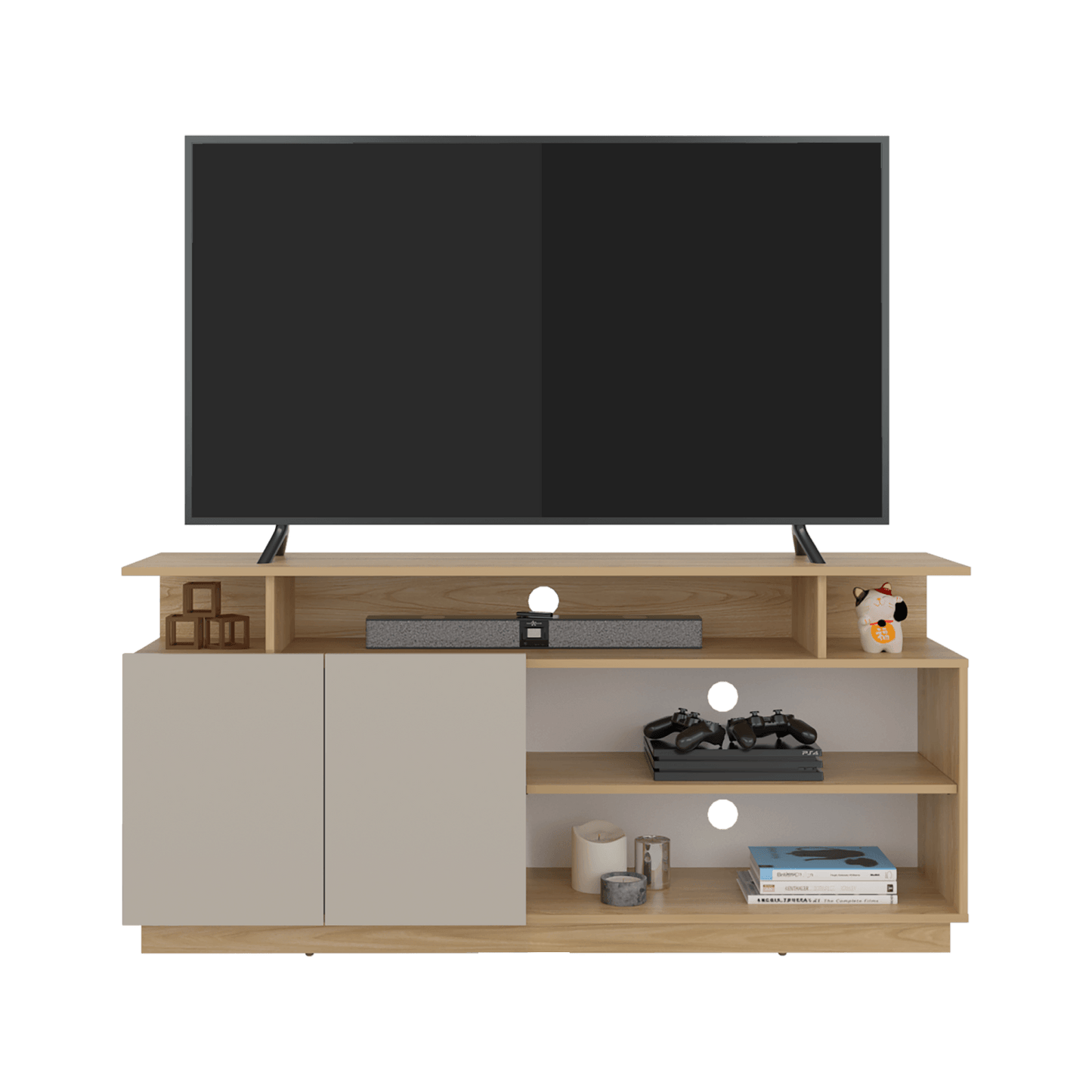 Mesa De Tv Hope 65" 70X150X35 Rta Fresno Capri