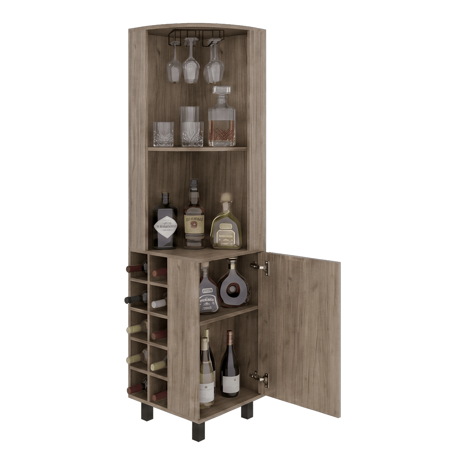 Bar Esquinero Kaia 180X45X45 Rta Cannolo Zf
