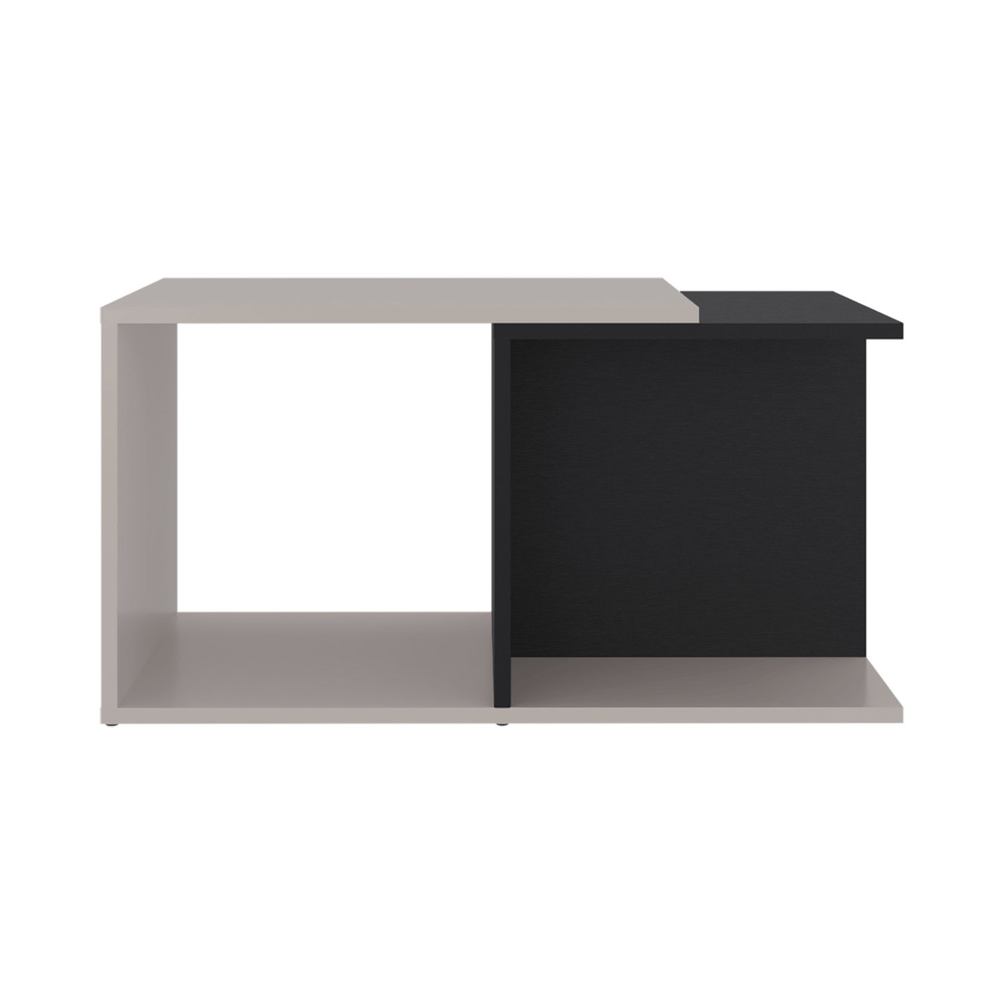 Mesa De Centro Cuera 39X75X42 Rta Capri Wengue