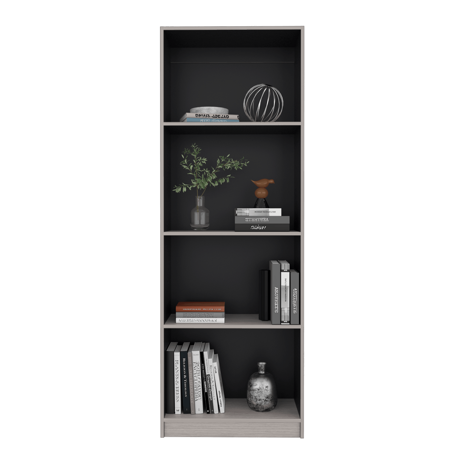 Estante Home E-M1 180X62X29 Rta Positano Wengue Zf