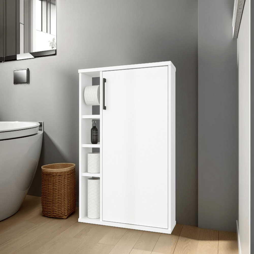 Gabinete Para Papel Higienico Meller 74X60X15 Rta Blanco Zf