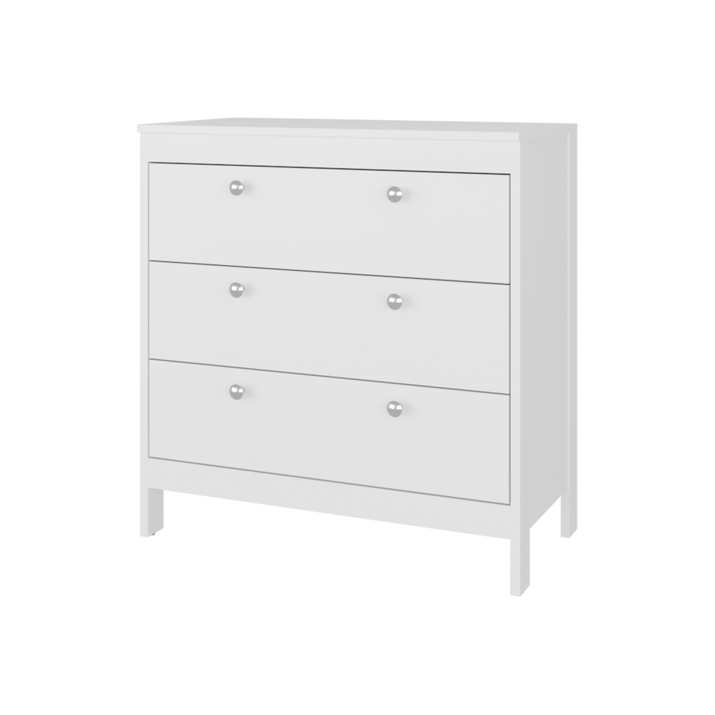 Cajonera Newcastle 84X80X41 Rta Blanco Mqz Zf