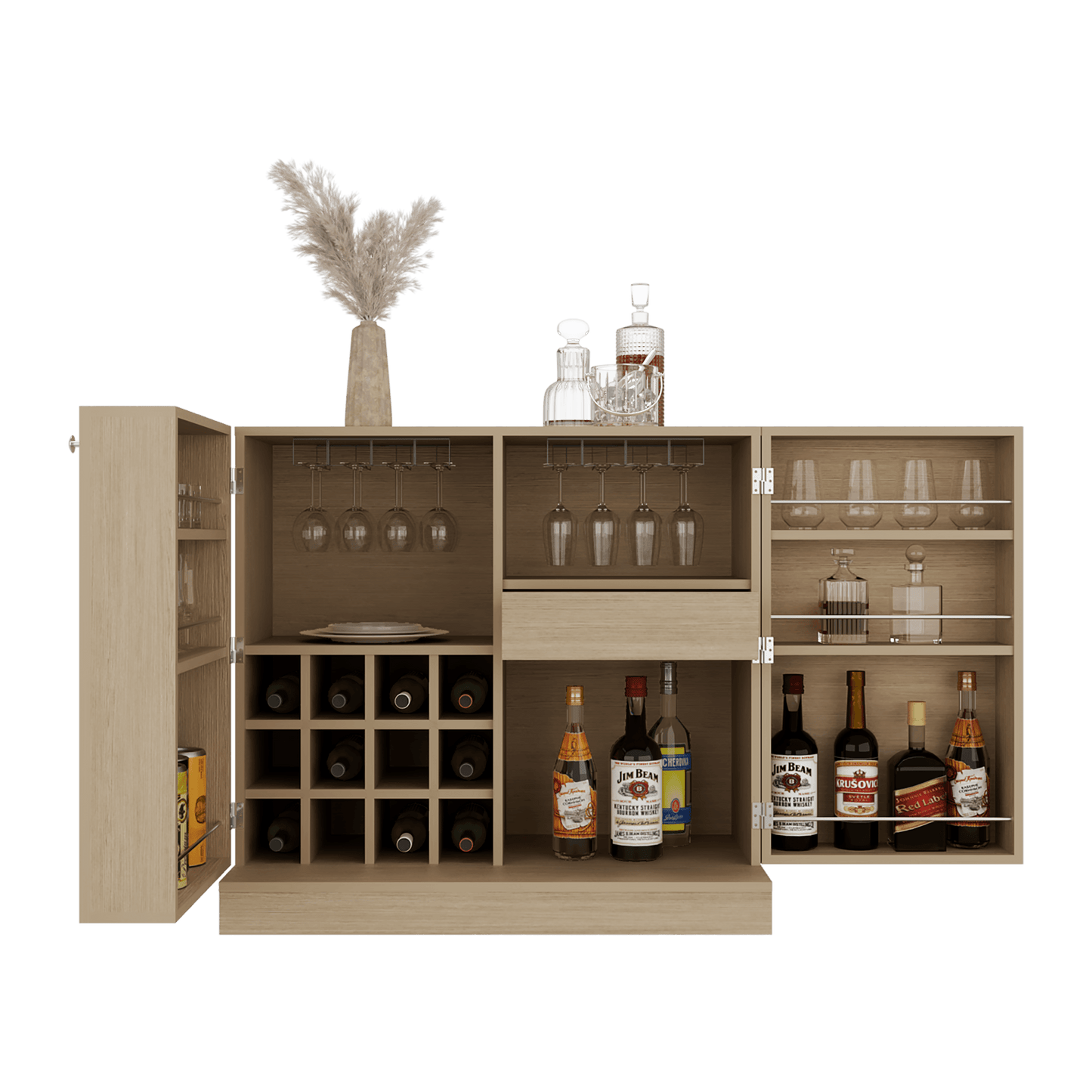 Mueble Bar Sintra 94X102X51 Rta Cartagena Zf