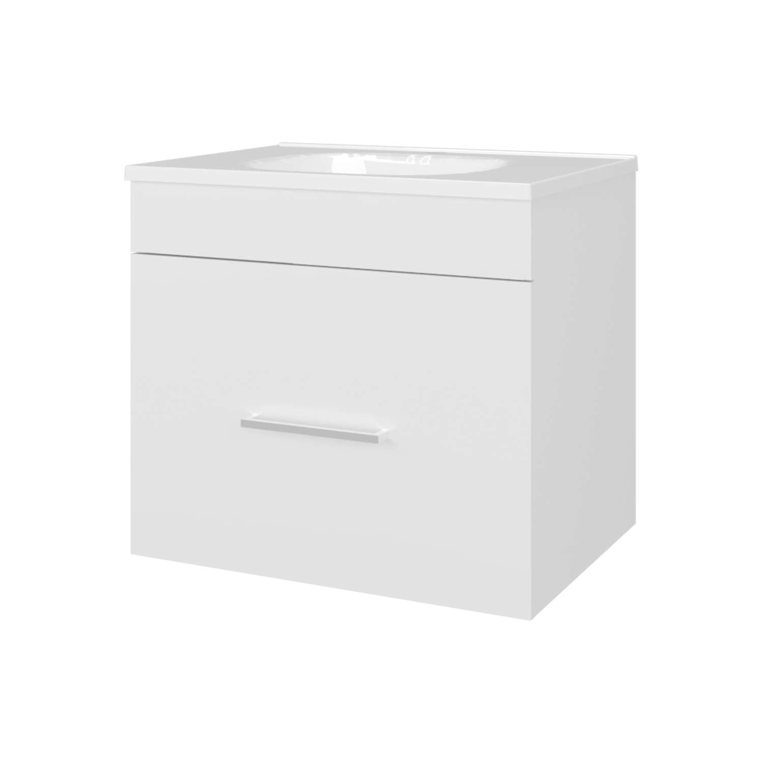 Mueble Lavamanos Hatta 52X59X44 Rta Blanco Mqz Zf