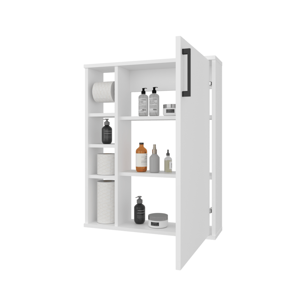 Gabinete Para Papel Higienico Meller 74X60X15 Rta Blanco Zf