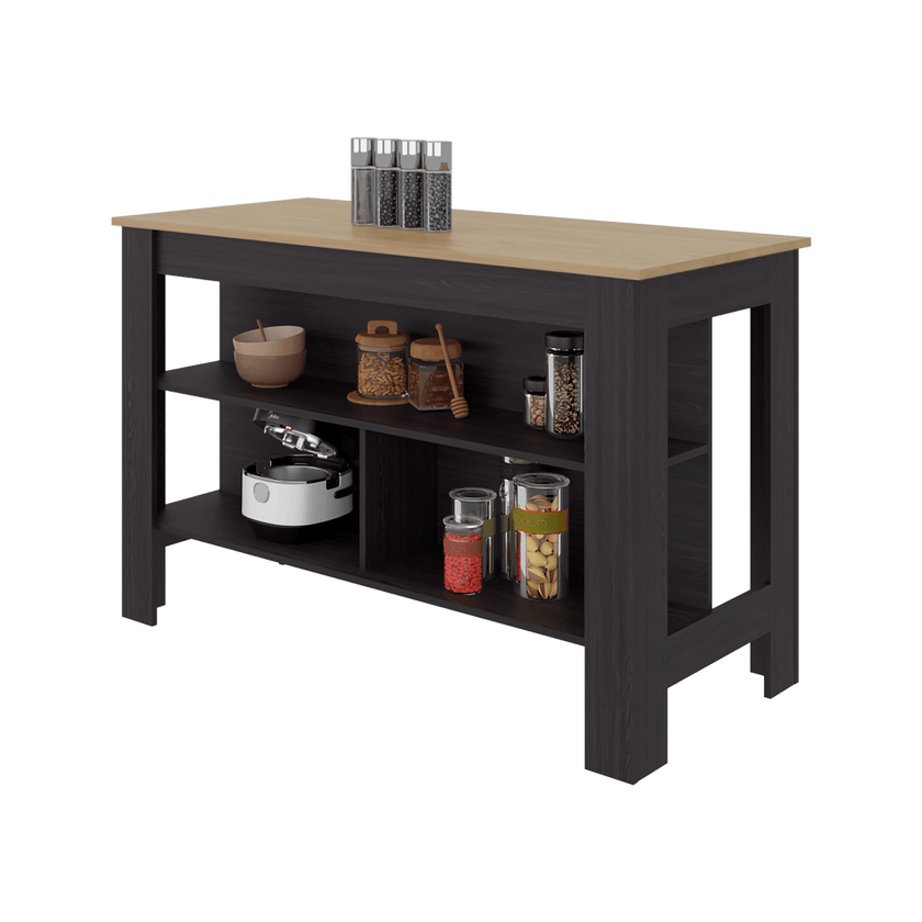 Isla De Cocina Cala 90X138X64 Rta Kronos Wengue Fresno Zf