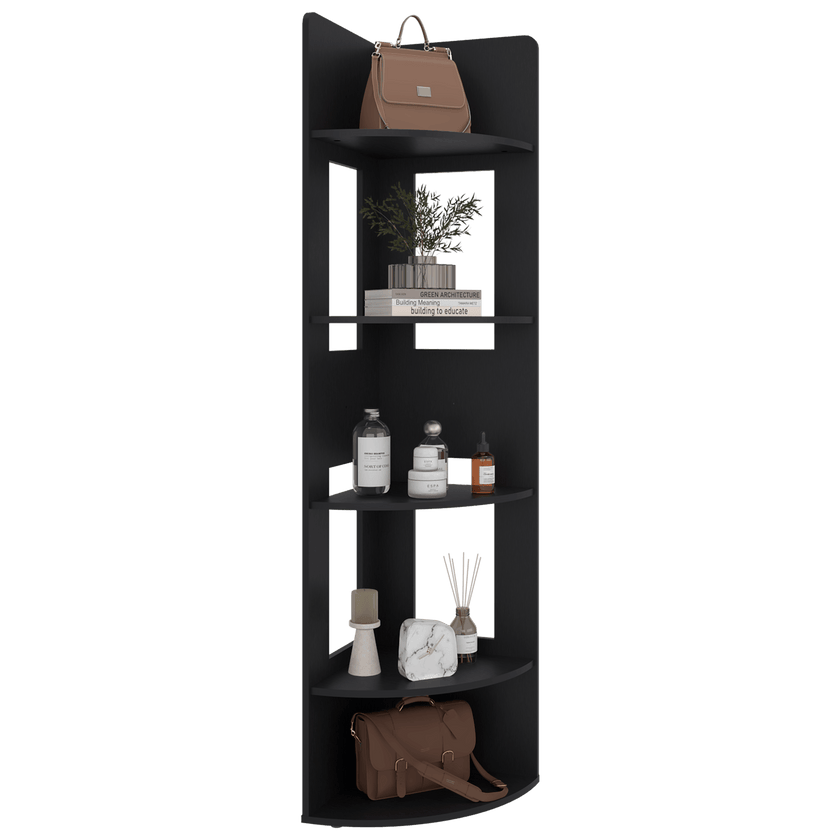 Biblioteca Esquinera Home Dreams 170X40X40 Rta Wengue Zf