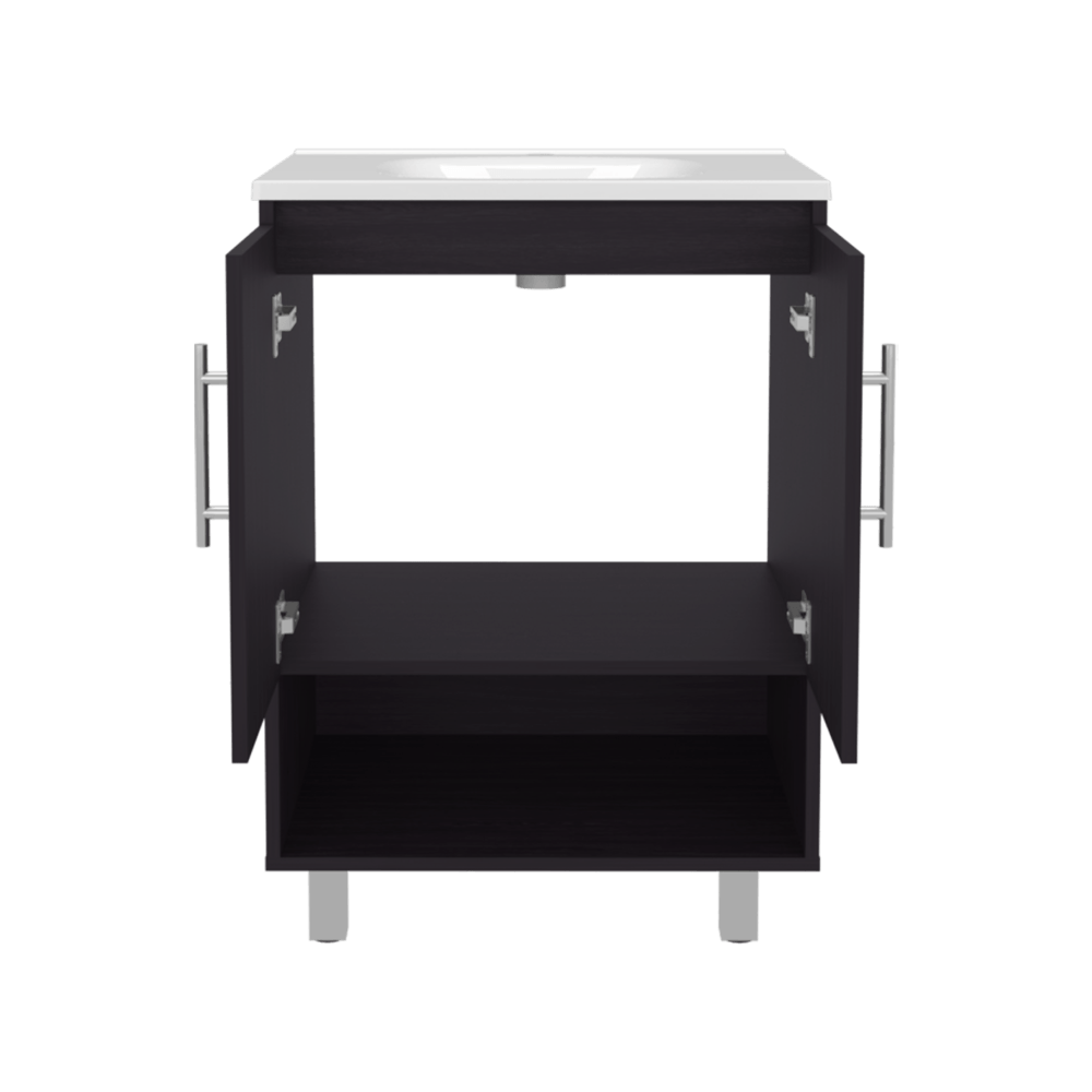 Mueble De Baño Conrad 60 84X60X45 Rta Wengue Zf